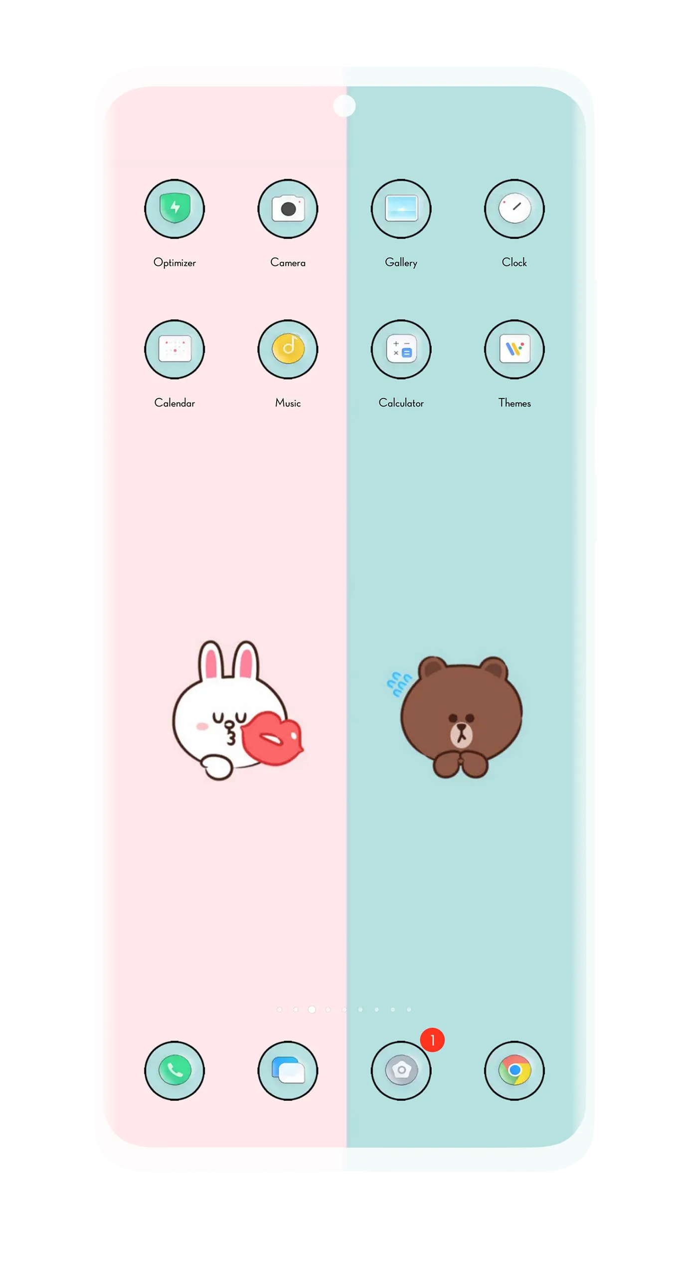 Love Bear EMUI/MagicUi THEME | Indus Appstore | Screenshot