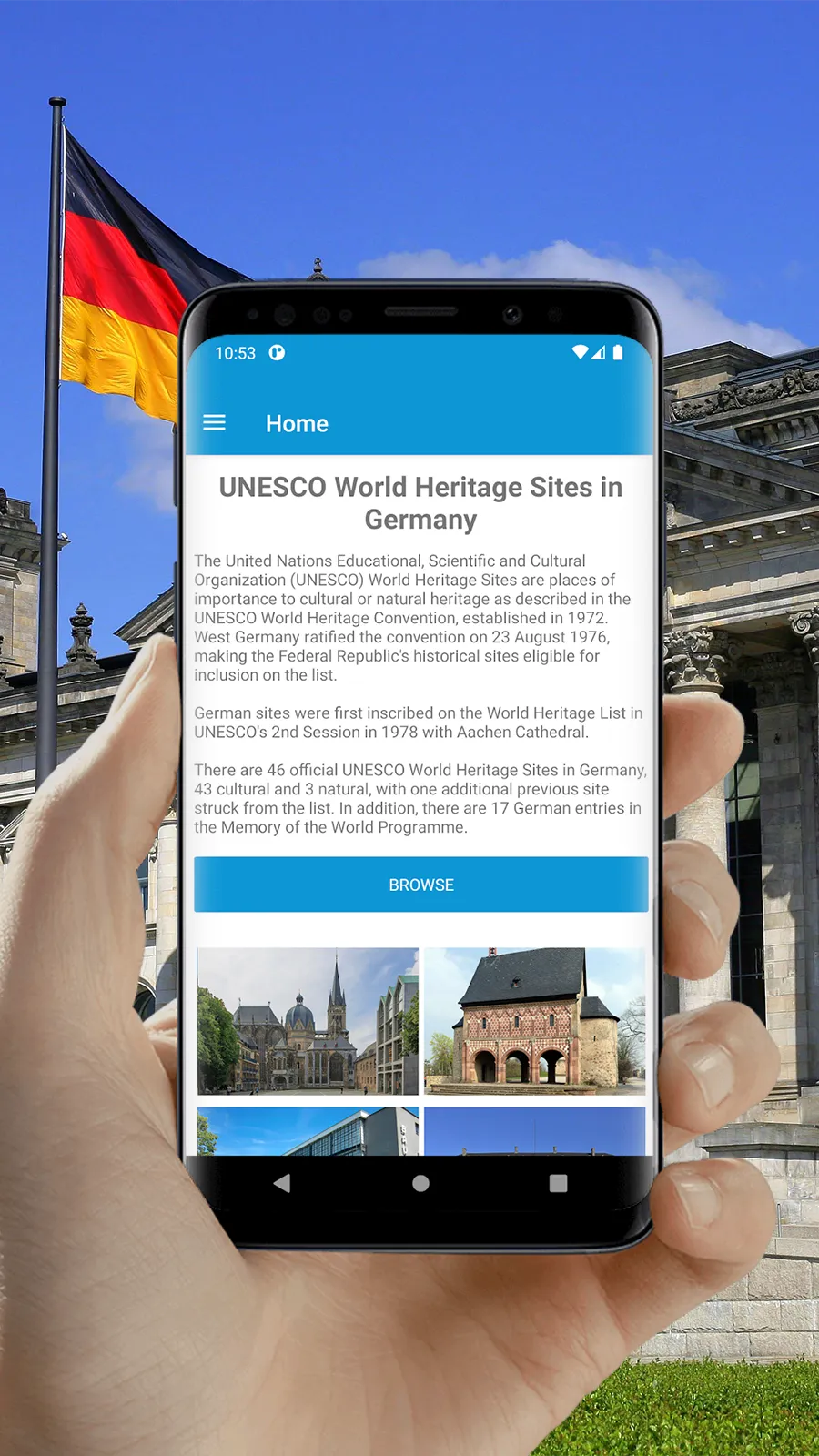 Germany UNESCO Guide | Indus Appstore | Screenshot