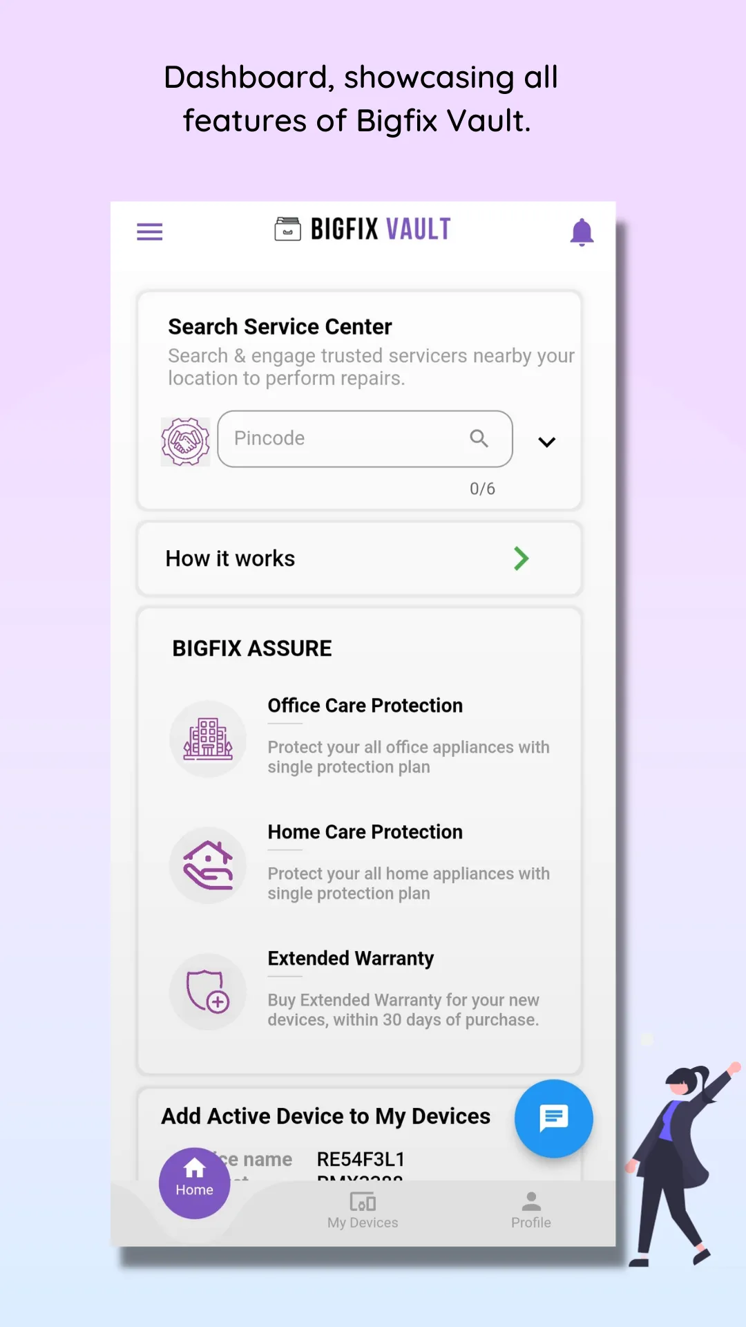 Bigfix Vault - Device Care. | Indus Appstore | Screenshot