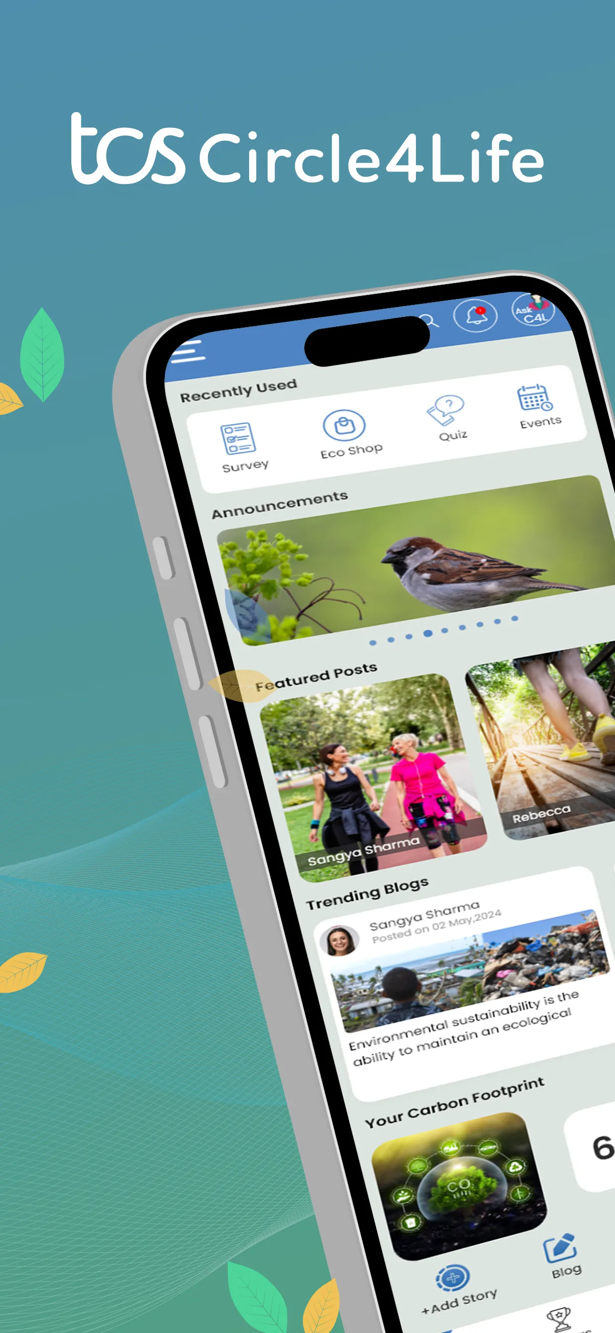 TCS Circle4Life | Indus Appstore | Screenshot