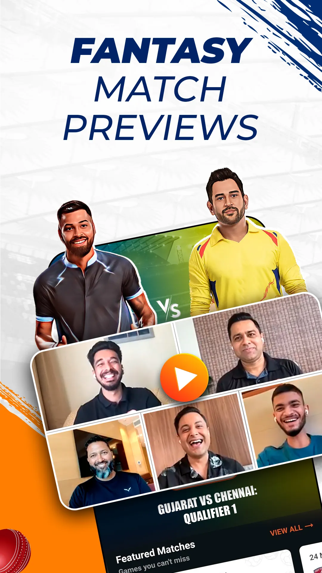 VUSport: Live Cricket & Stats | Indus Appstore | Screenshot