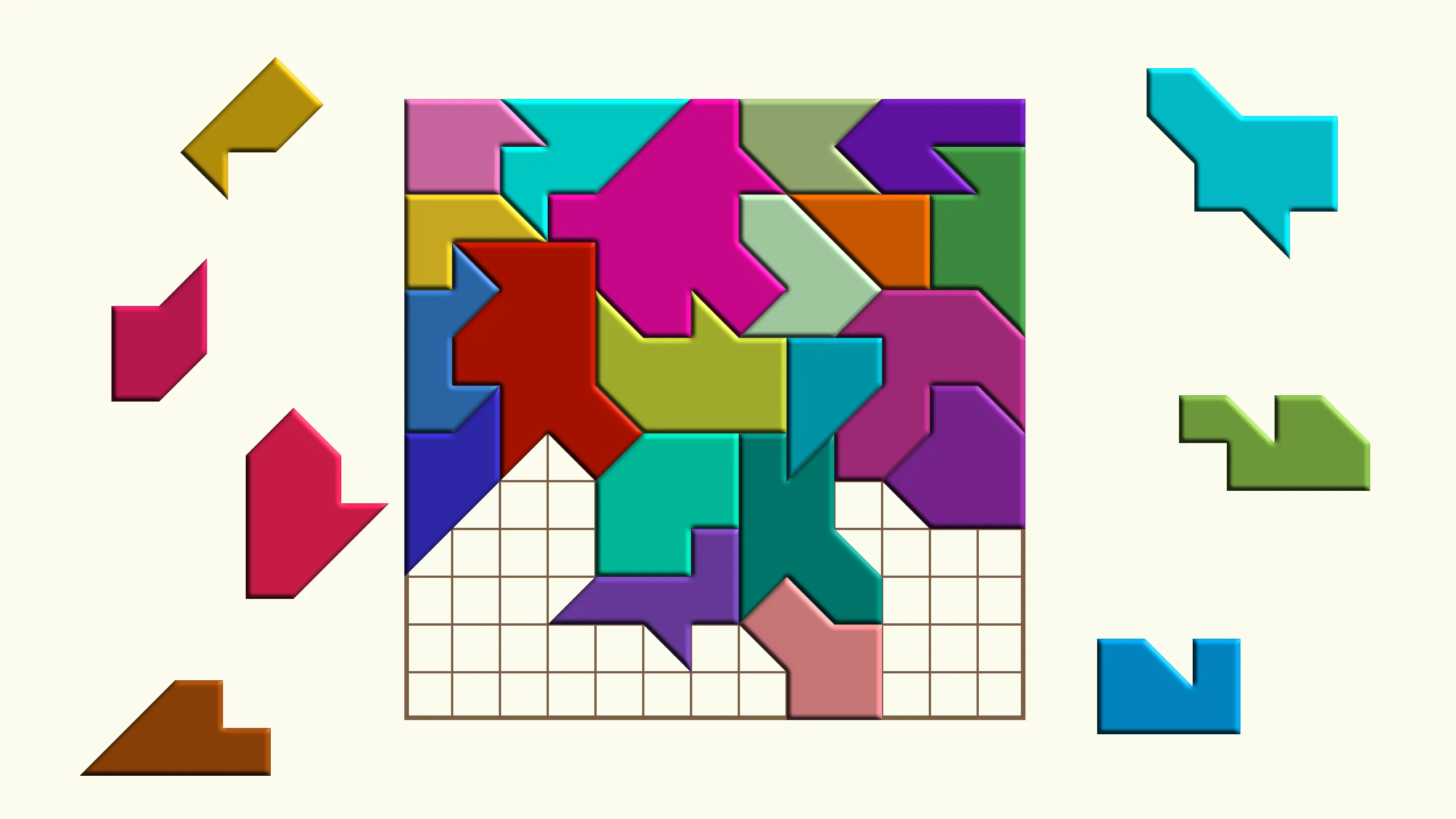 Super Tangram Puzzle | Indus Appstore | Screenshot