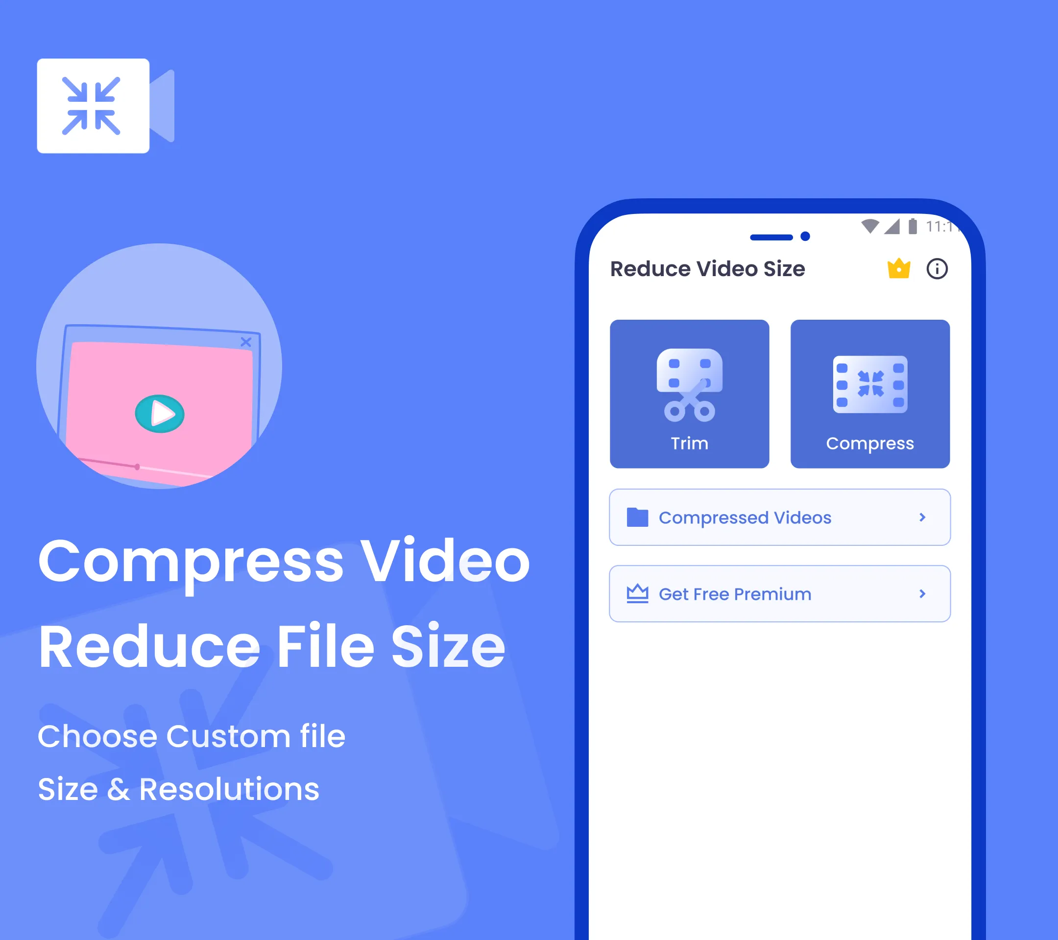 Reduce Video Size | Indus Appstore | Screenshot