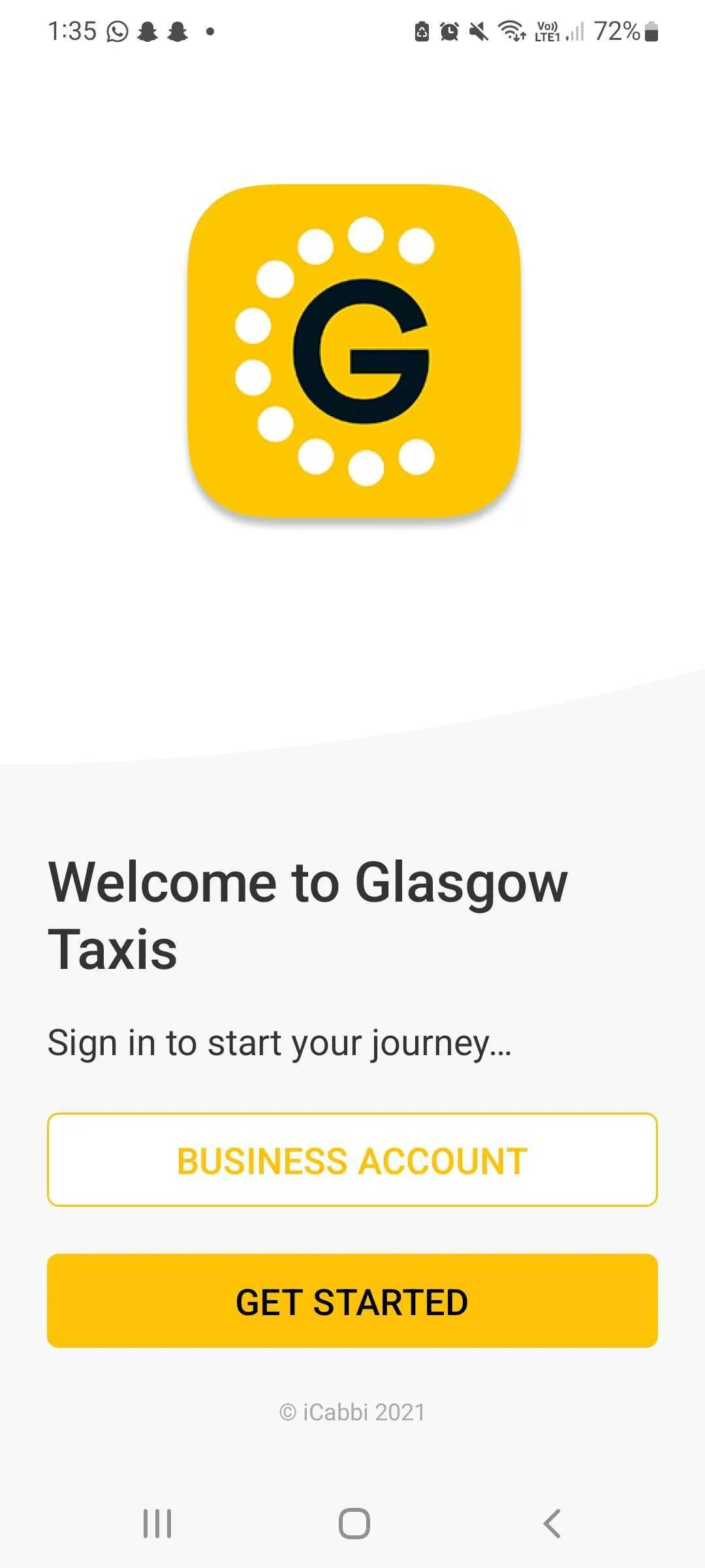 Glasgow Taxis | Indus Appstore | Screenshot