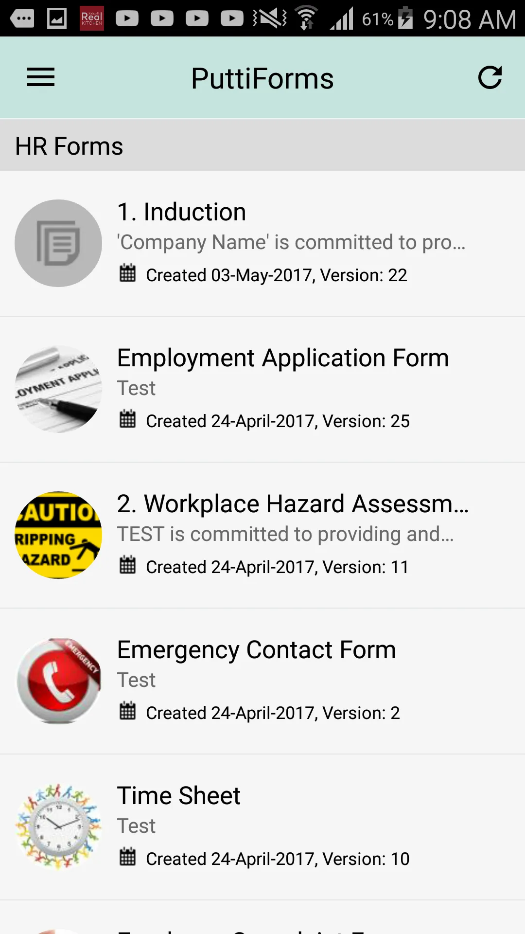 Putti Forms | Indus Appstore | Screenshot