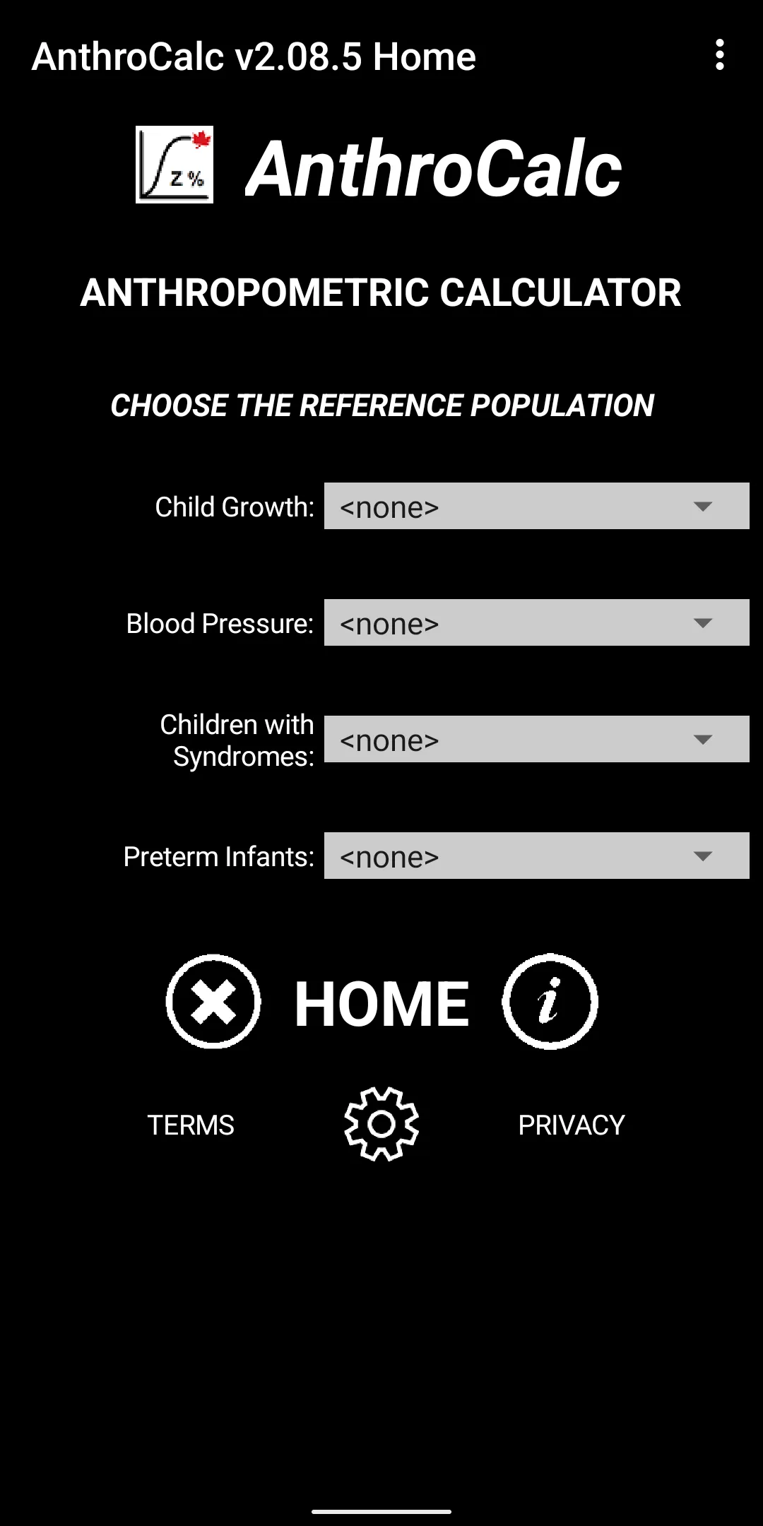 AnthroCalc | Indus Appstore | Screenshot