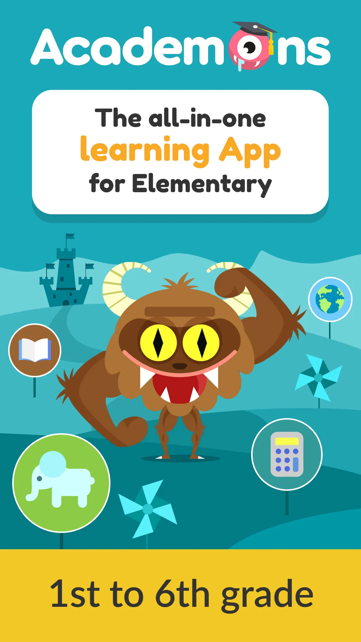 Academons - Elementary lessons | Indus Appstore | Screenshot