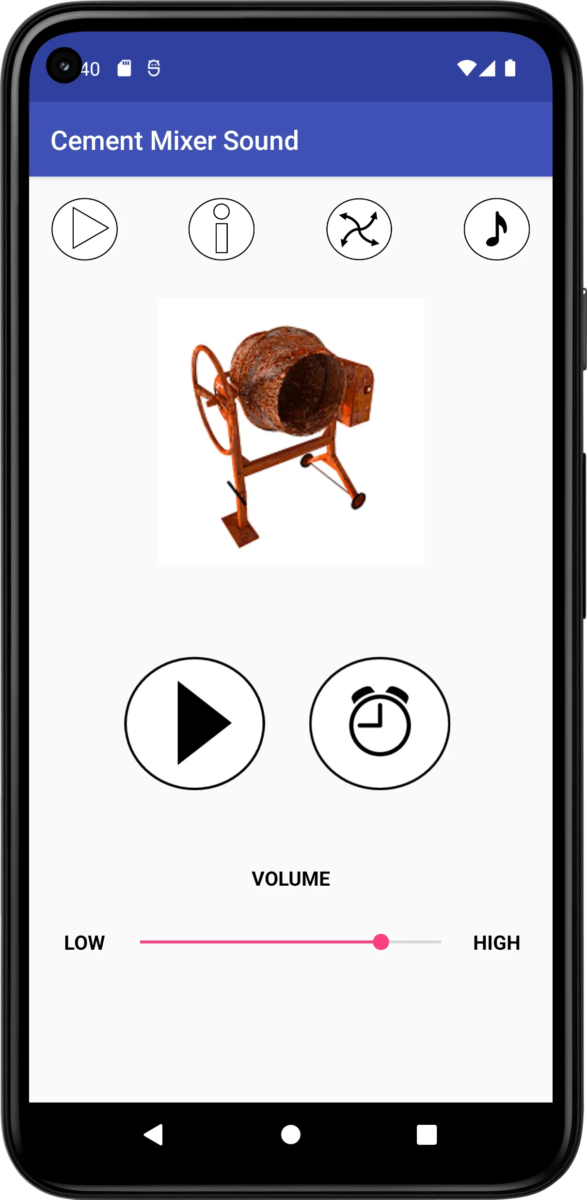 Cement Mixer Sound | Indus Appstore | Screenshot