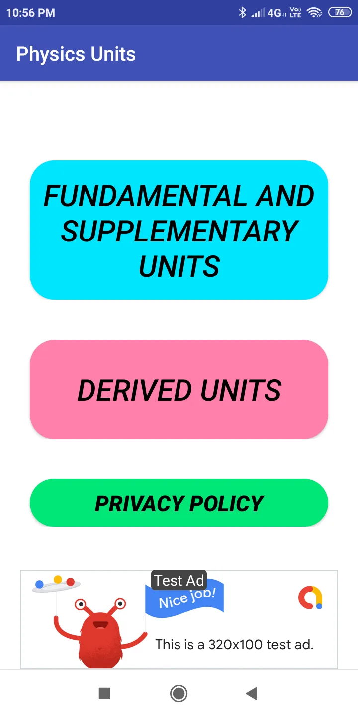 Physics Units | Indus Appstore | Screenshot