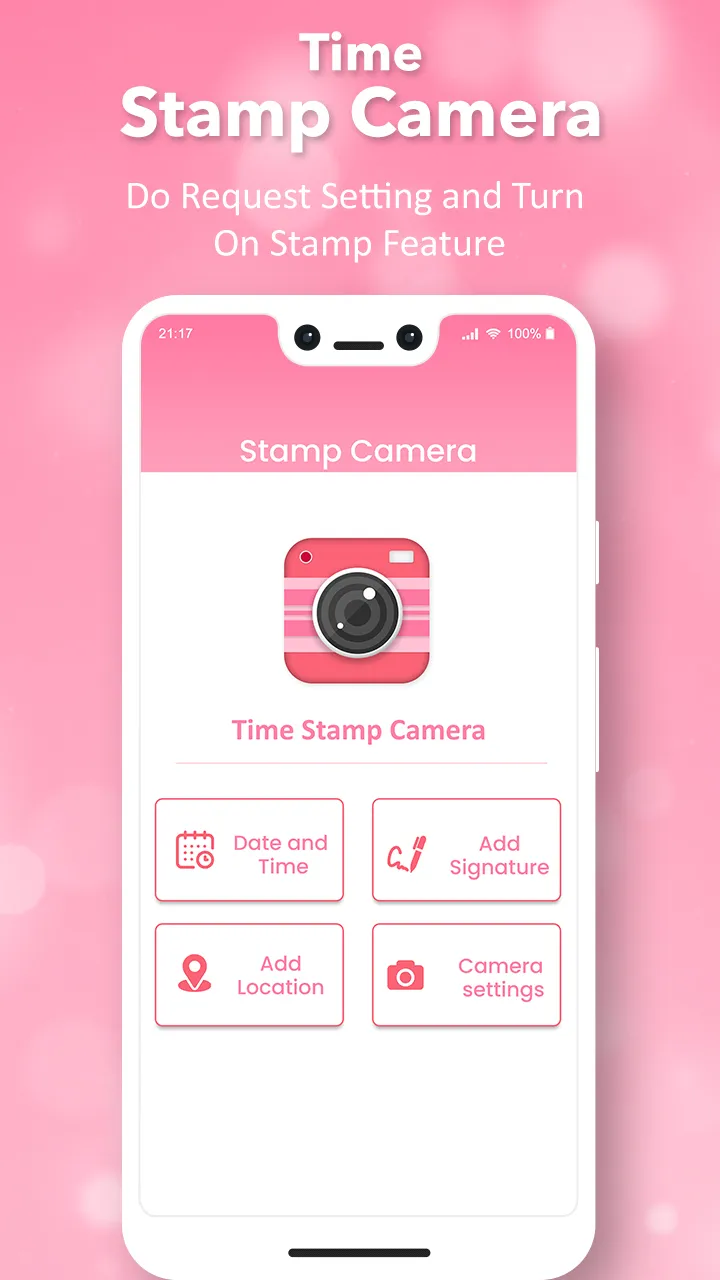 Timestamp Camera -Date,Time, L | Indus Appstore | Screenshot