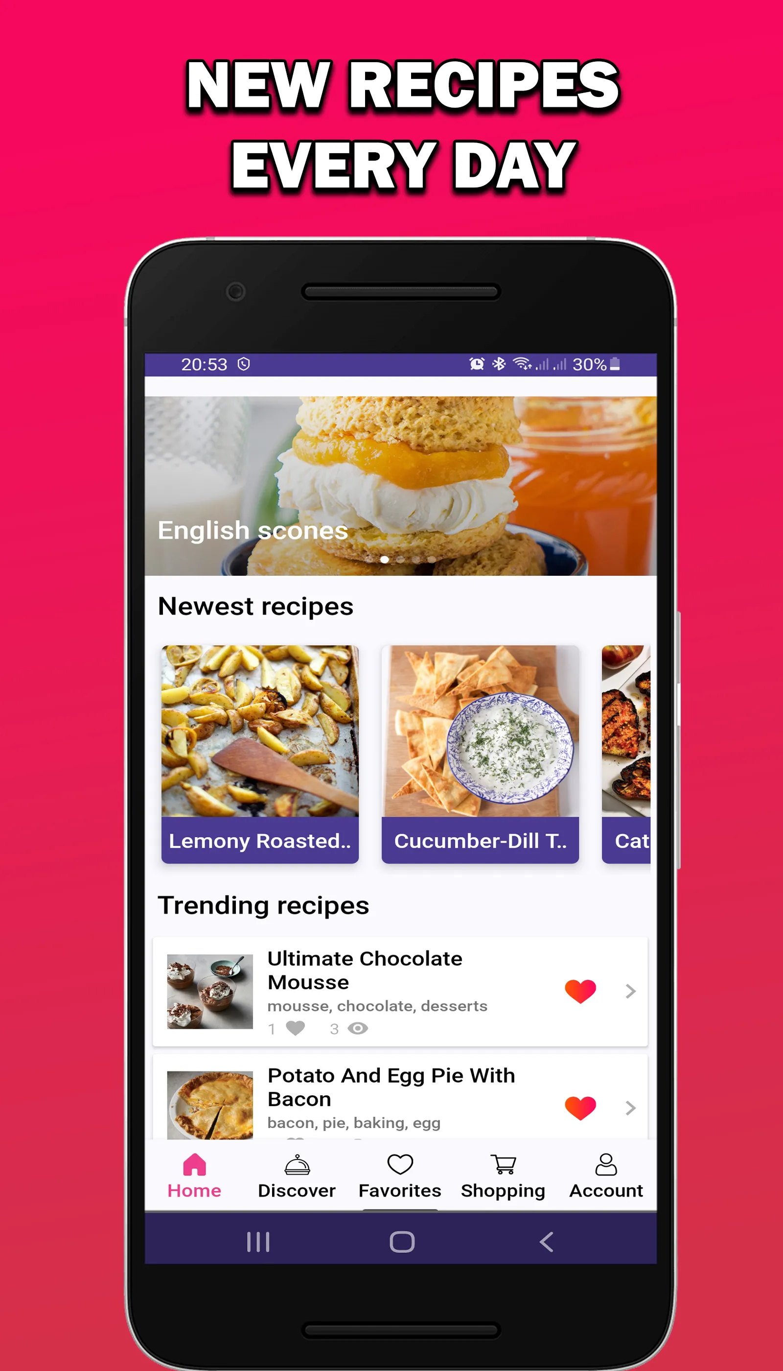 Trend Recipes-Easy Recipes | Indus Appstore | Screenshot