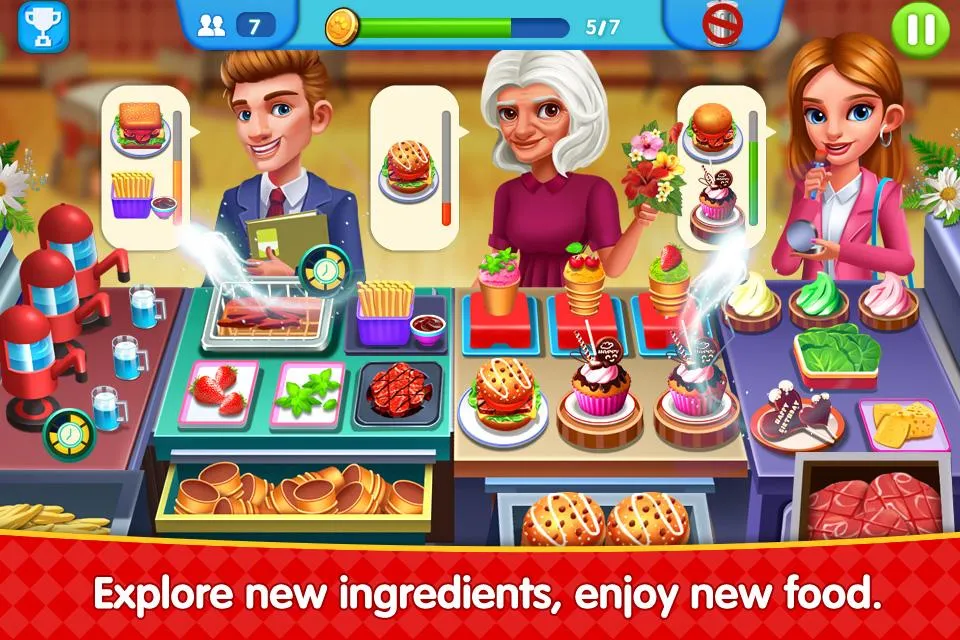 Cooking Square Food Street | Indus Appstore | Screenshot