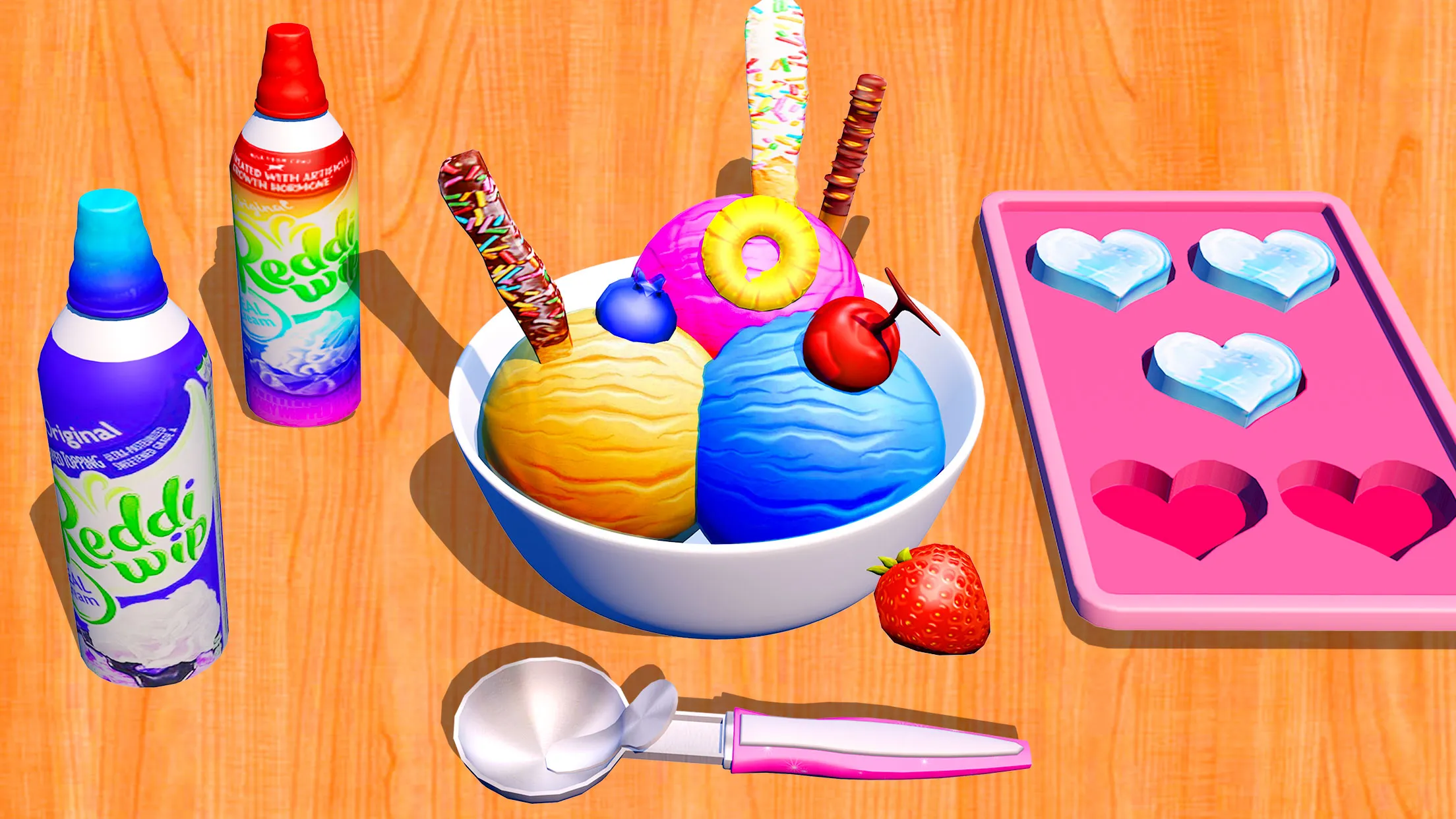 Ice Cream Games: Rainbow Maker | Indus Appstore | Screenshot