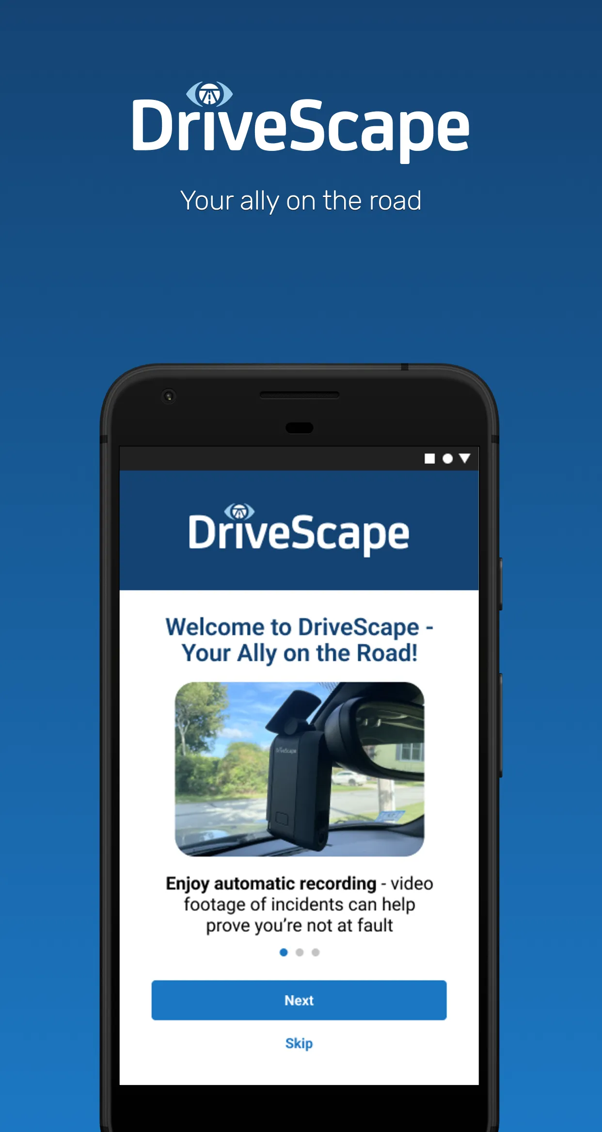 DriveScape Dashcam | Indus Appstore | Screenshot