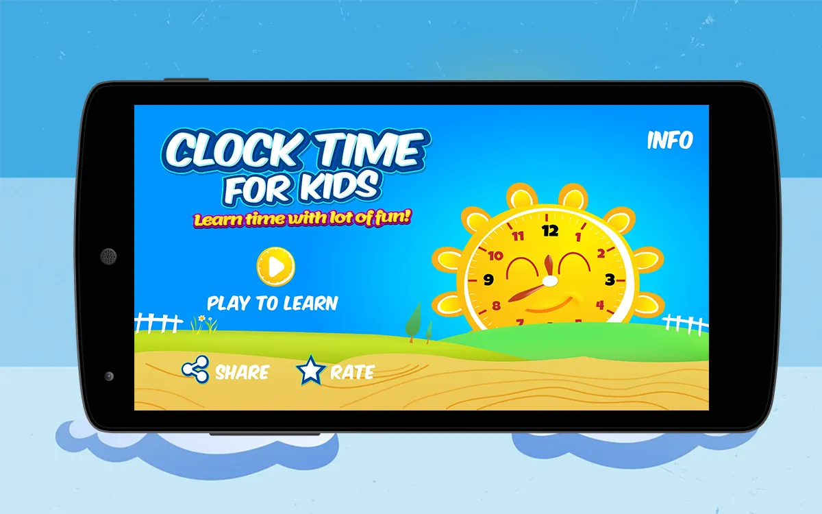 Clock Time for Kids | Indus Appstore | Screenshot