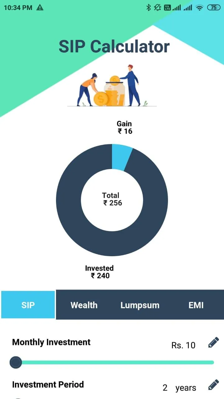 SIP Calculator by Niveshala | Indus Appstore | Screenshot