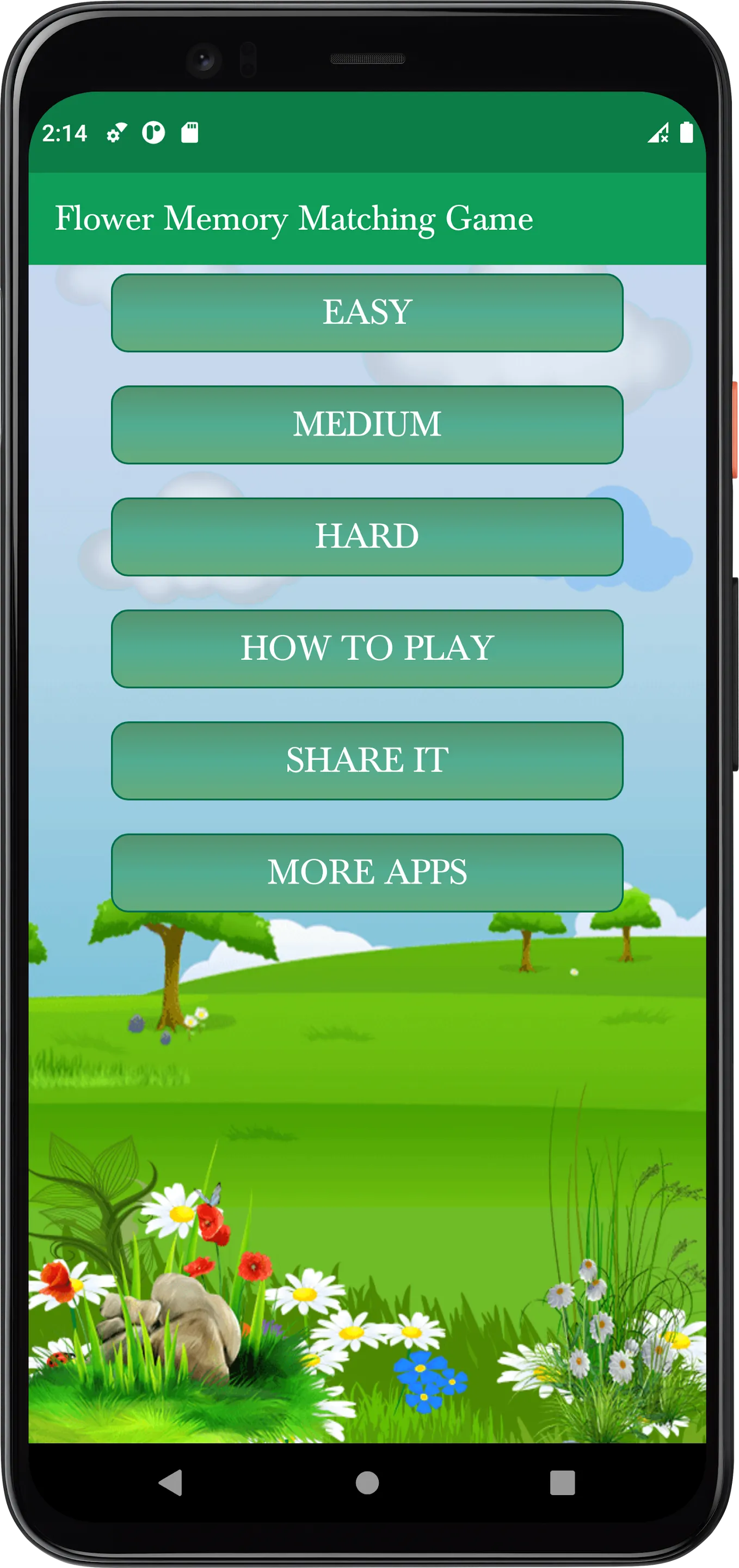 Flower Memory Matching Game | Indus Appstore | Screenshot