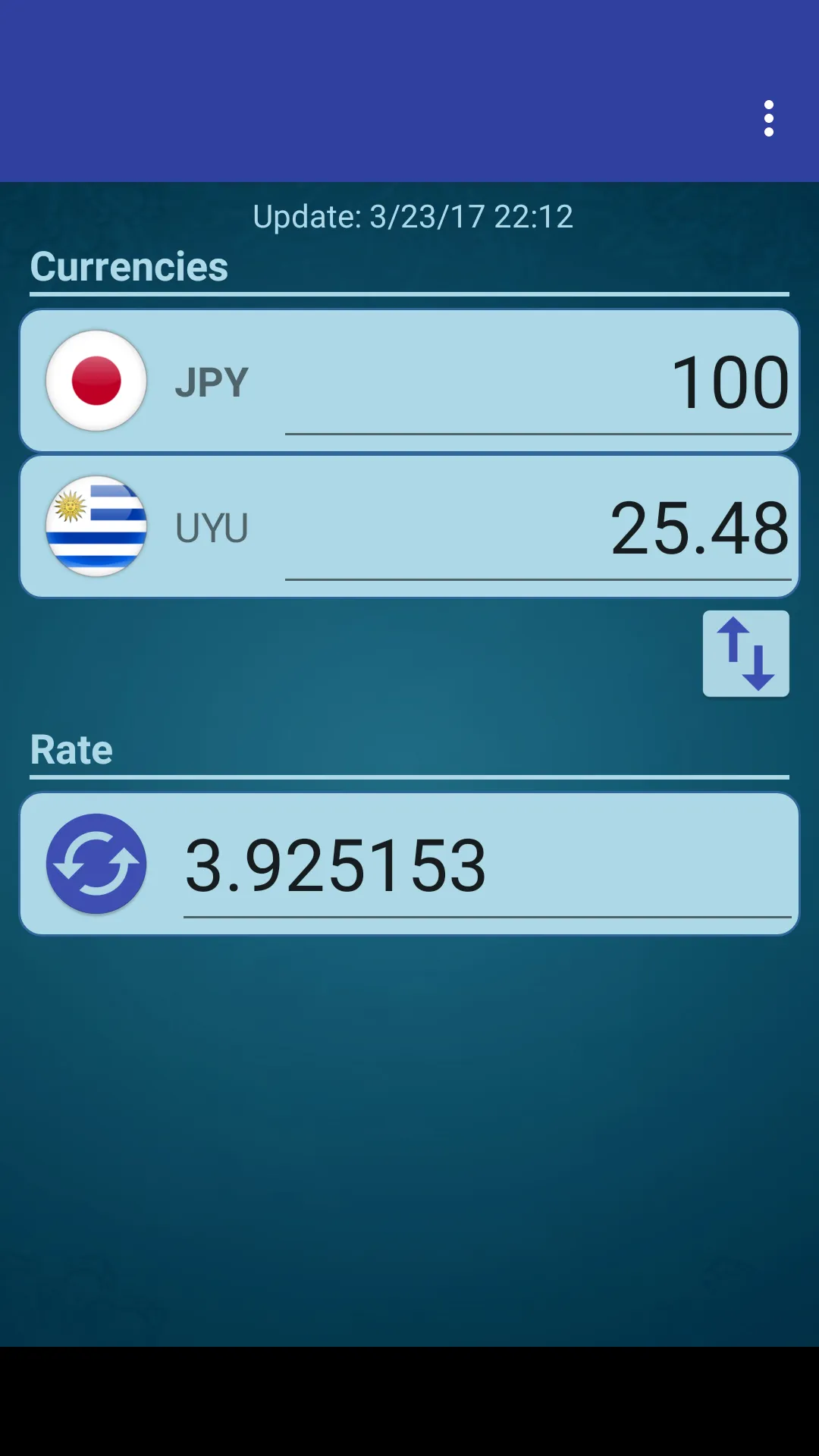 Japan Yen x Uruguayan Peso | Indus Appstore | Screenshot