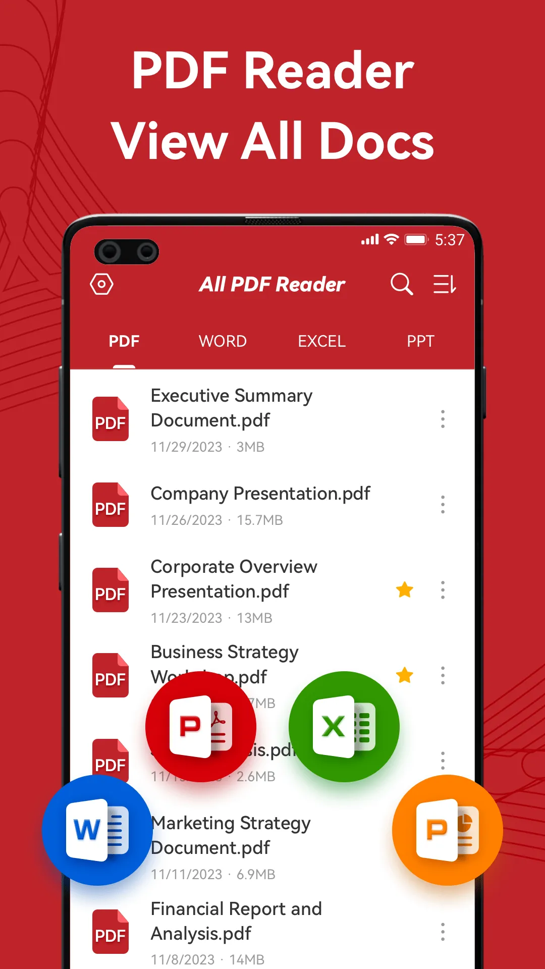 PDF Reader Pro- All PDF Viewer | Indus Appstore | Screenshot