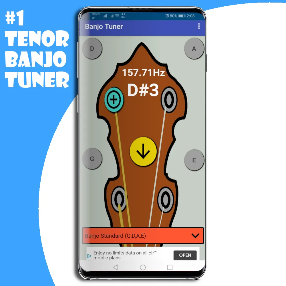 Tenor Banjo Tuner | Indus Appstore | Screenshot