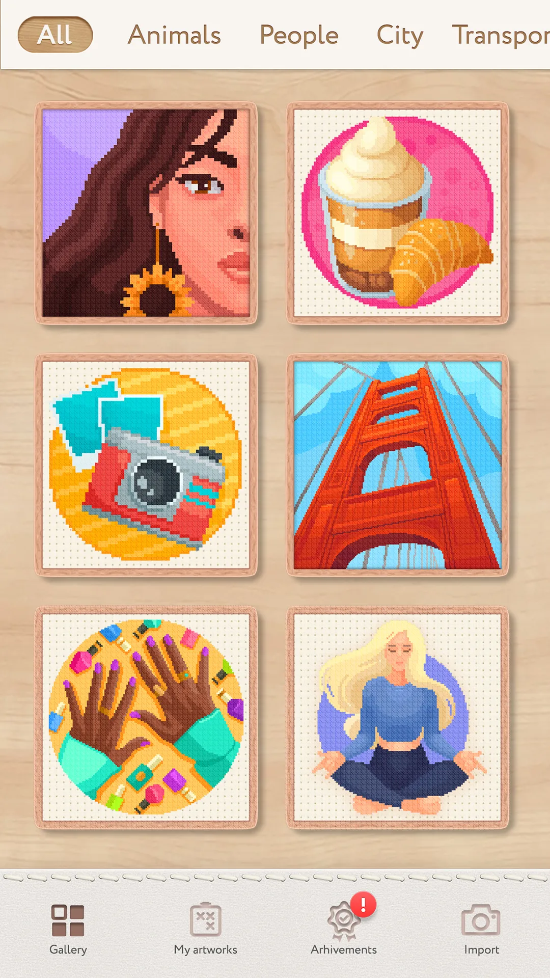 Magic Cross Stitch: Pixel Art | Indus Appstore | Screenshot
