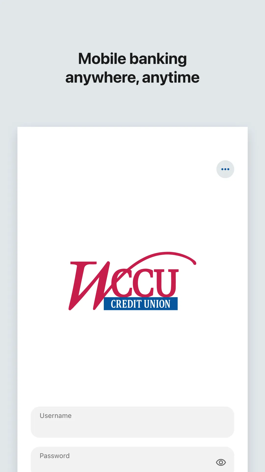 WCCU Credit Union | Indus Appstore | Screenshot