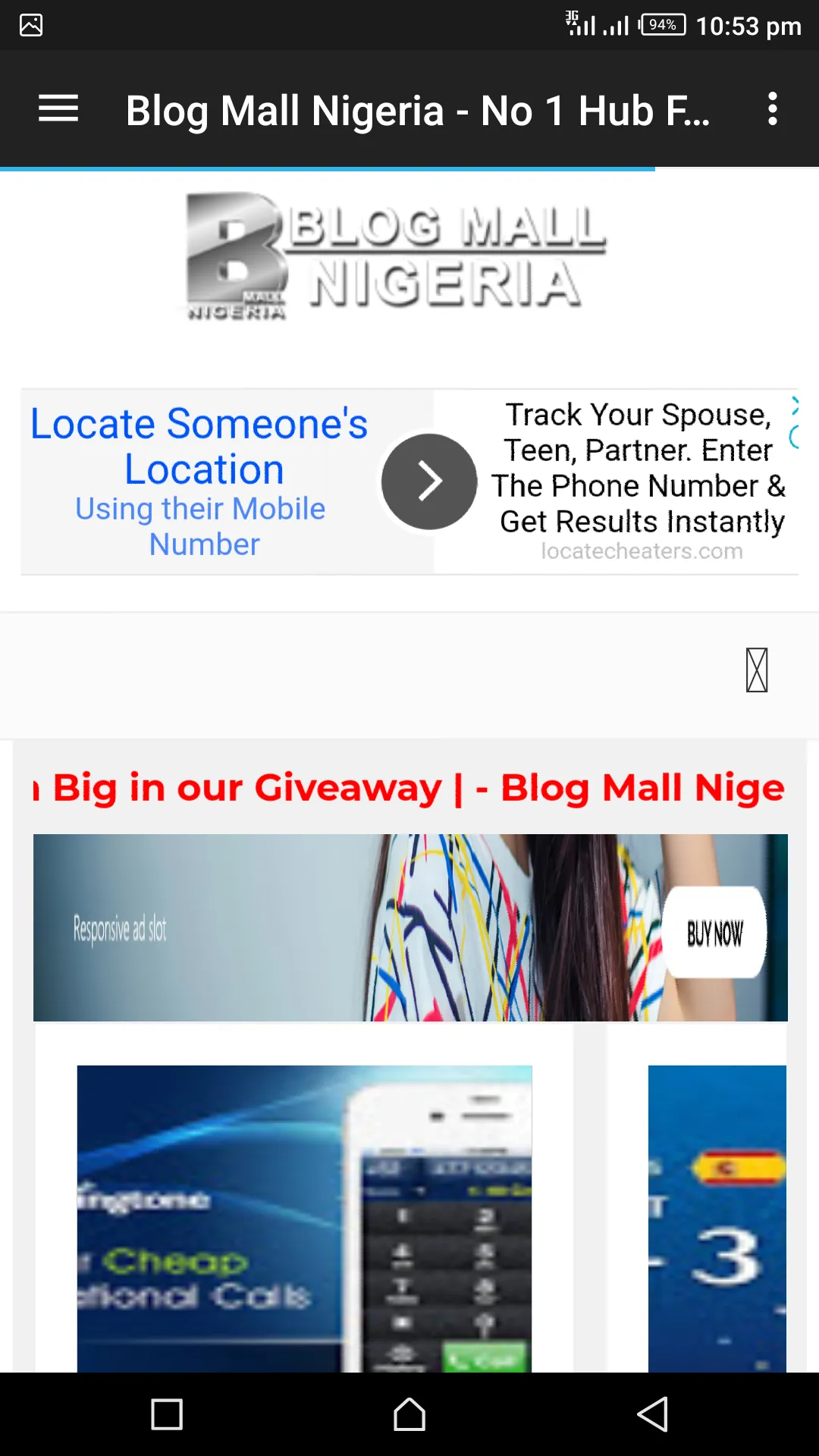 Blog Mall Nigeria - Connect al | Indus Appstore | Screenshot