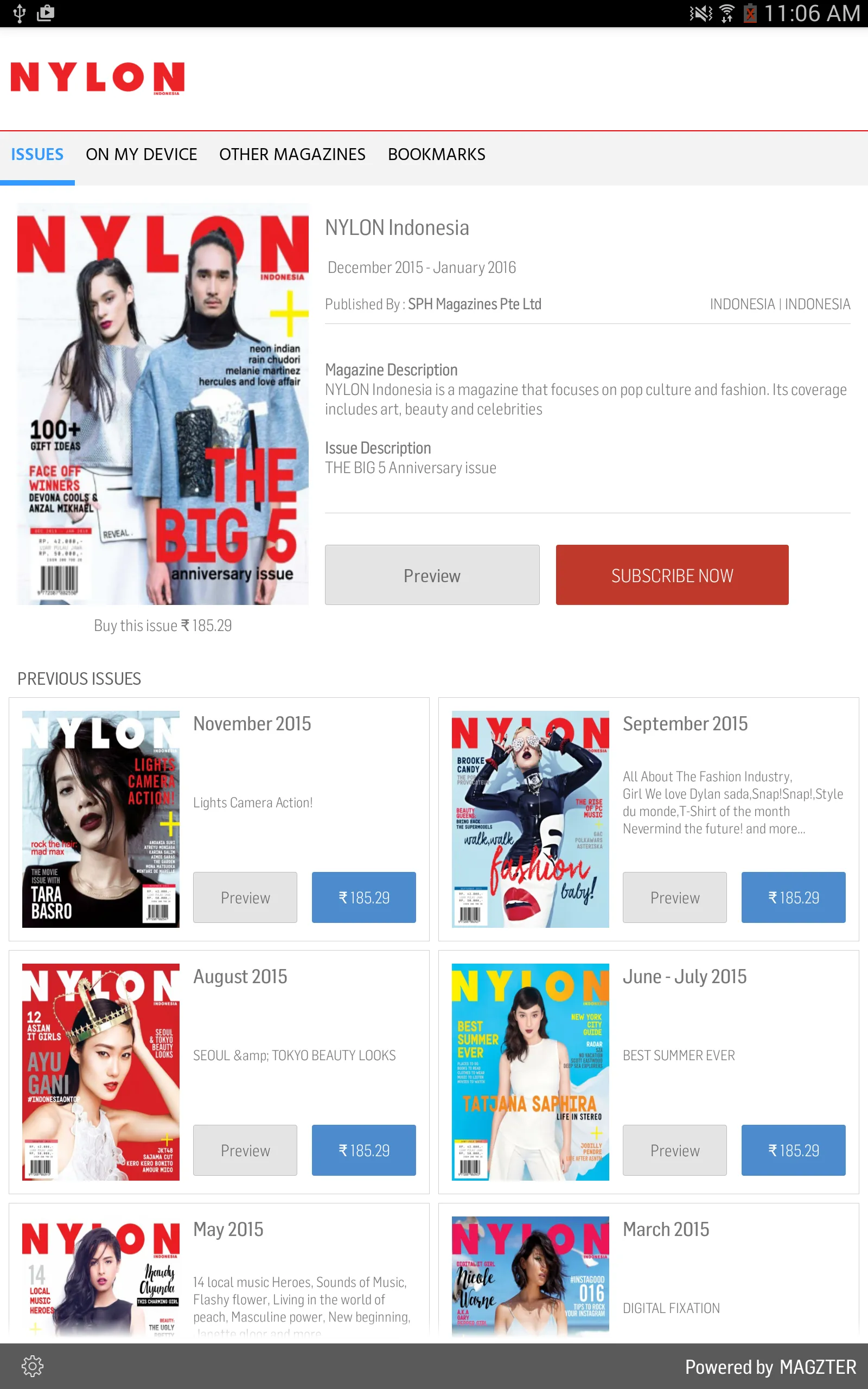 NYLON Indonesia | Indus Appstore | Screenshot