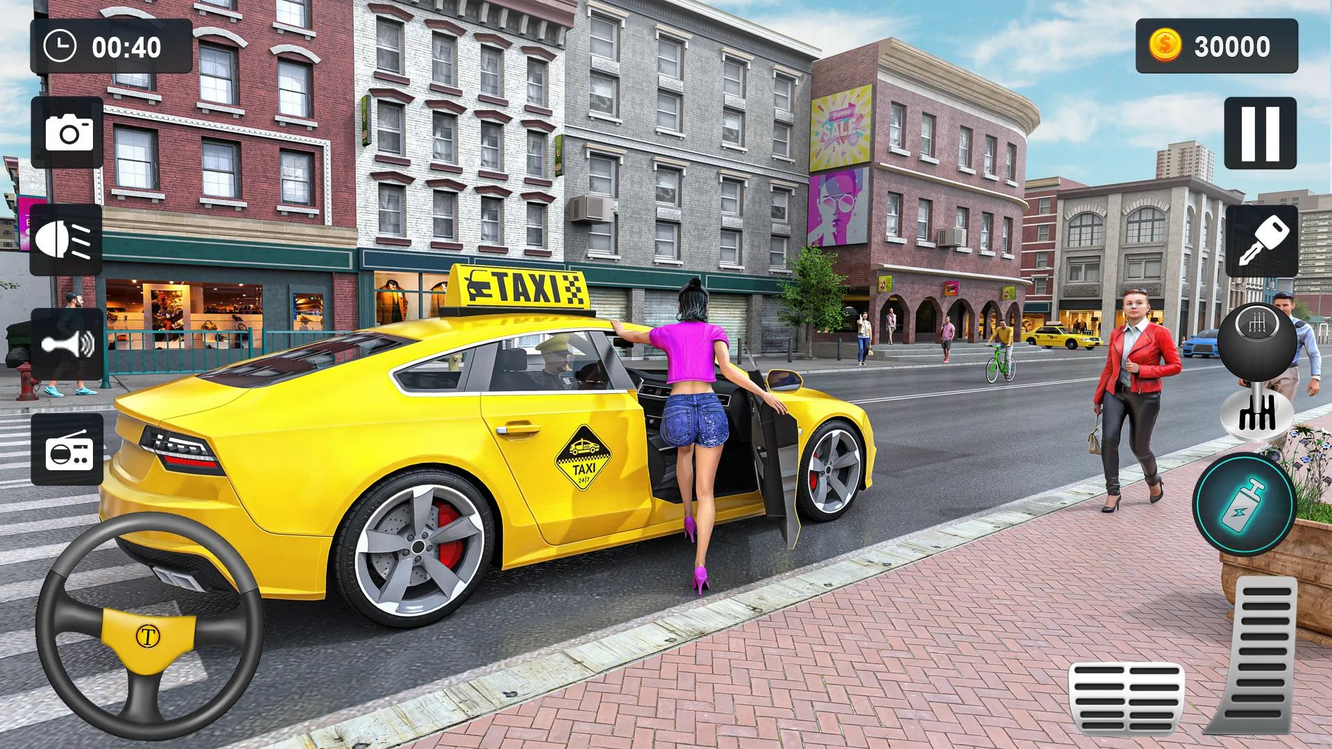 Taxi Simulator 3D - Taxi Games | Indus Appstore | Screenshot