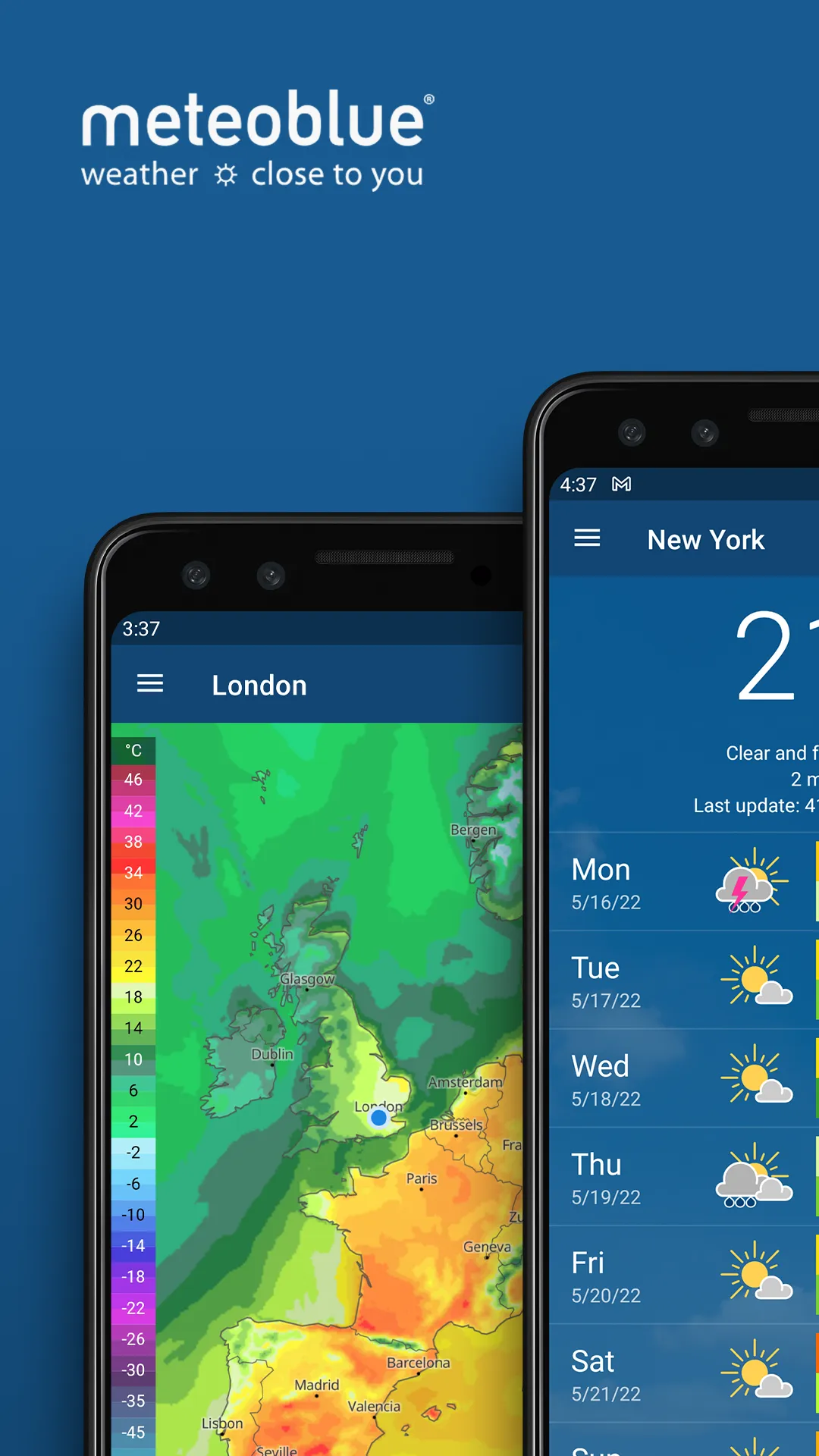 meteoblue weather & maps | Indus Appstore | Screenshot