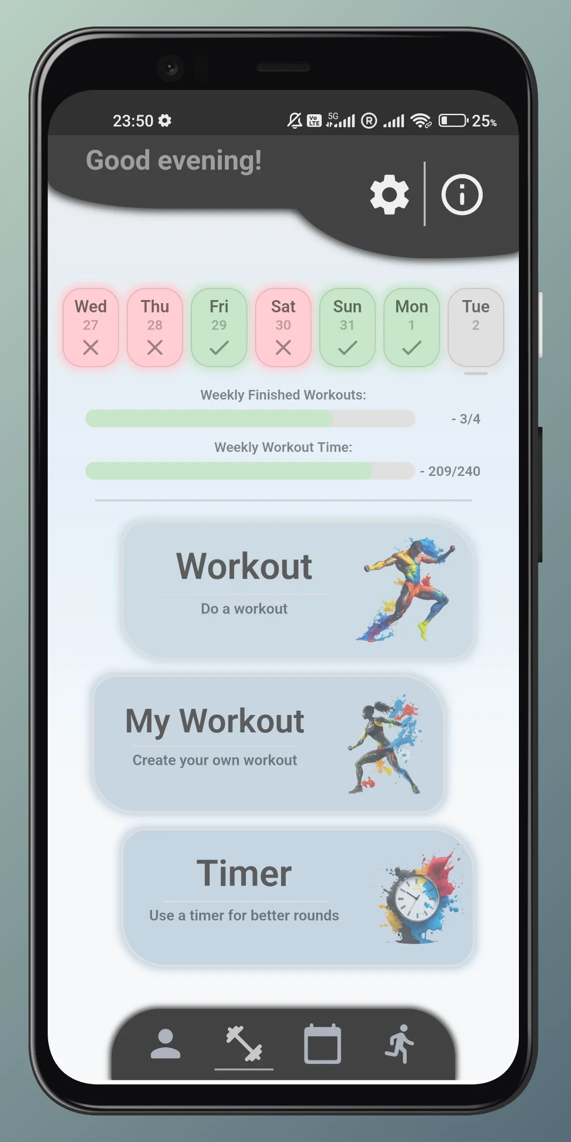 Fitness Workouts - everywhere! | Indus Appstore | Screenshot