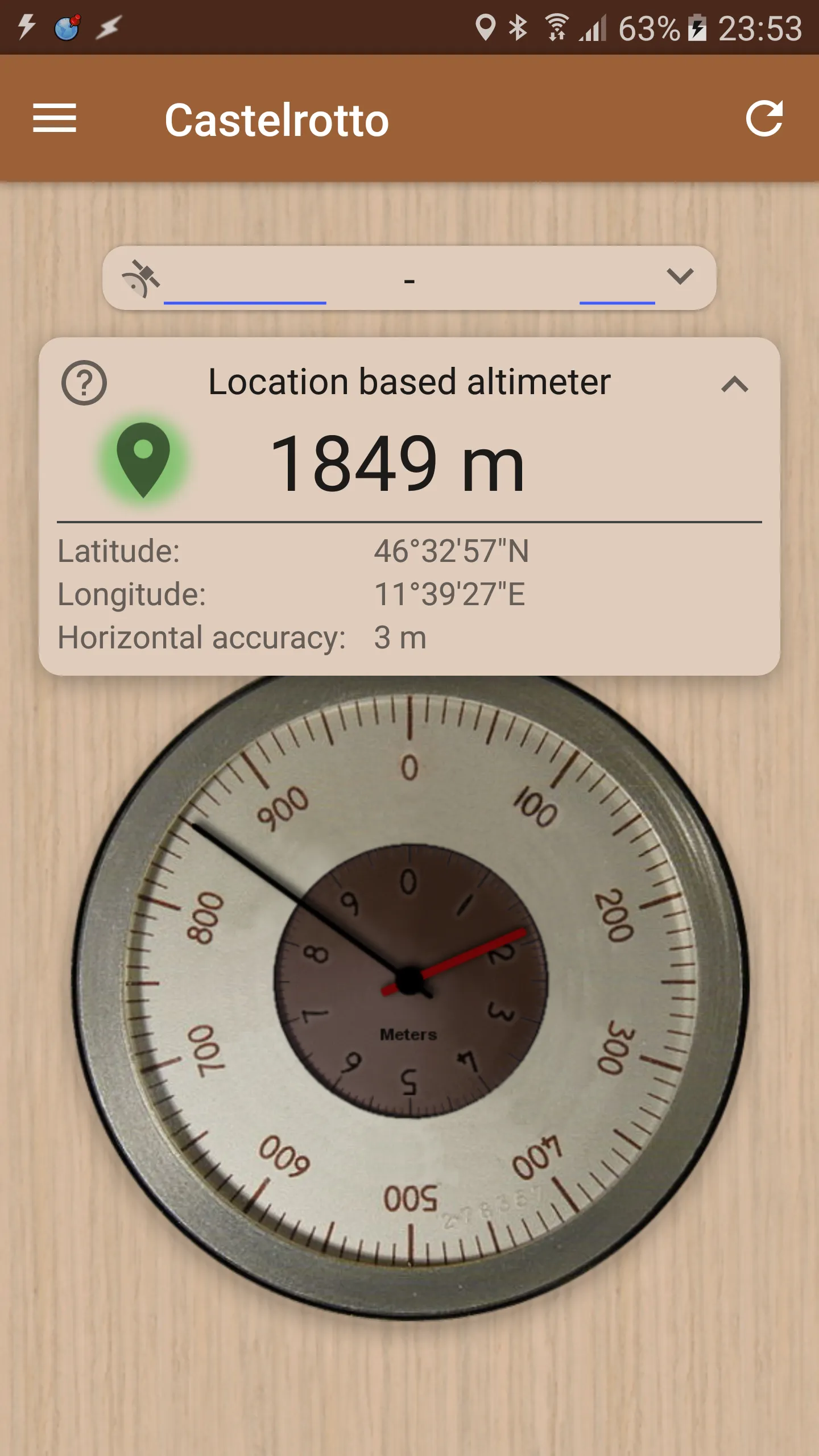 Accurate Altimeter | Indus Appstore | Screenshot