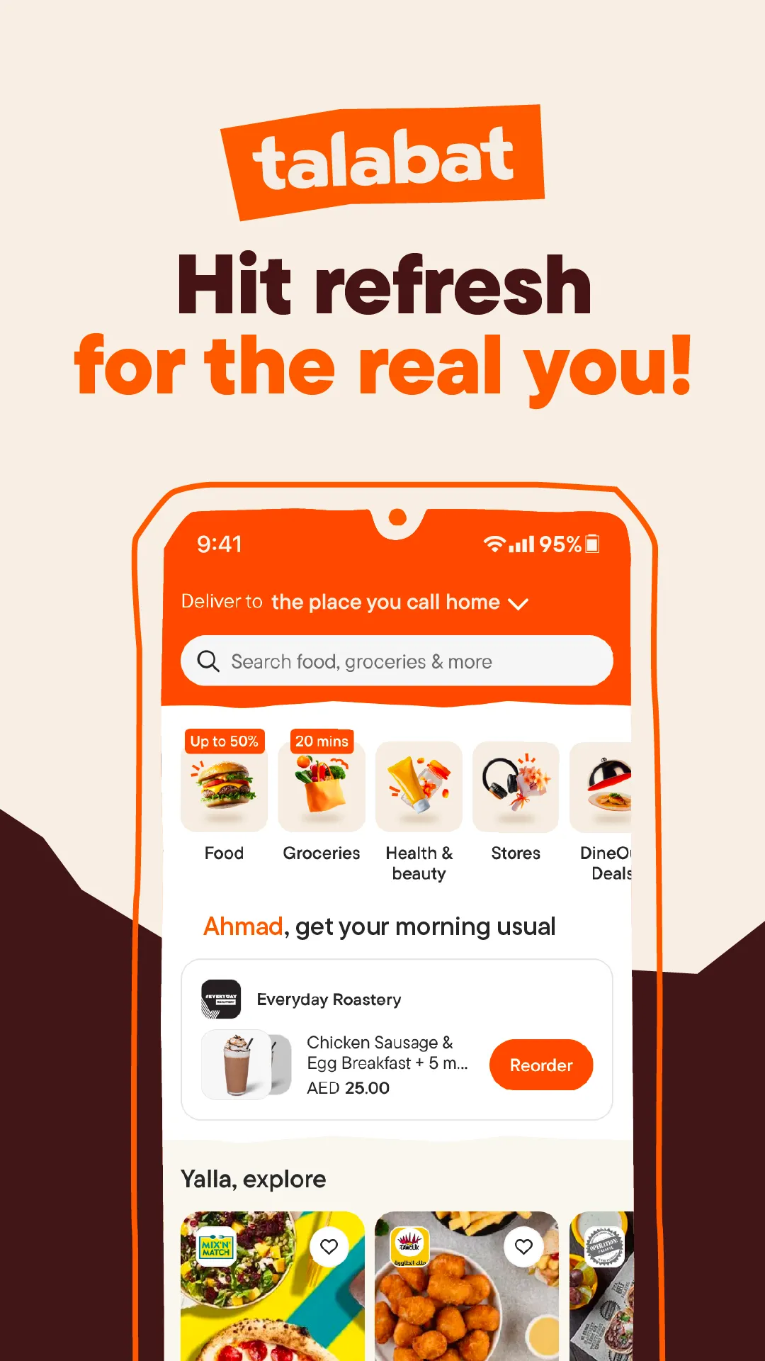 talabat: Food, grocery & more | Indus Appstore | Screenshot