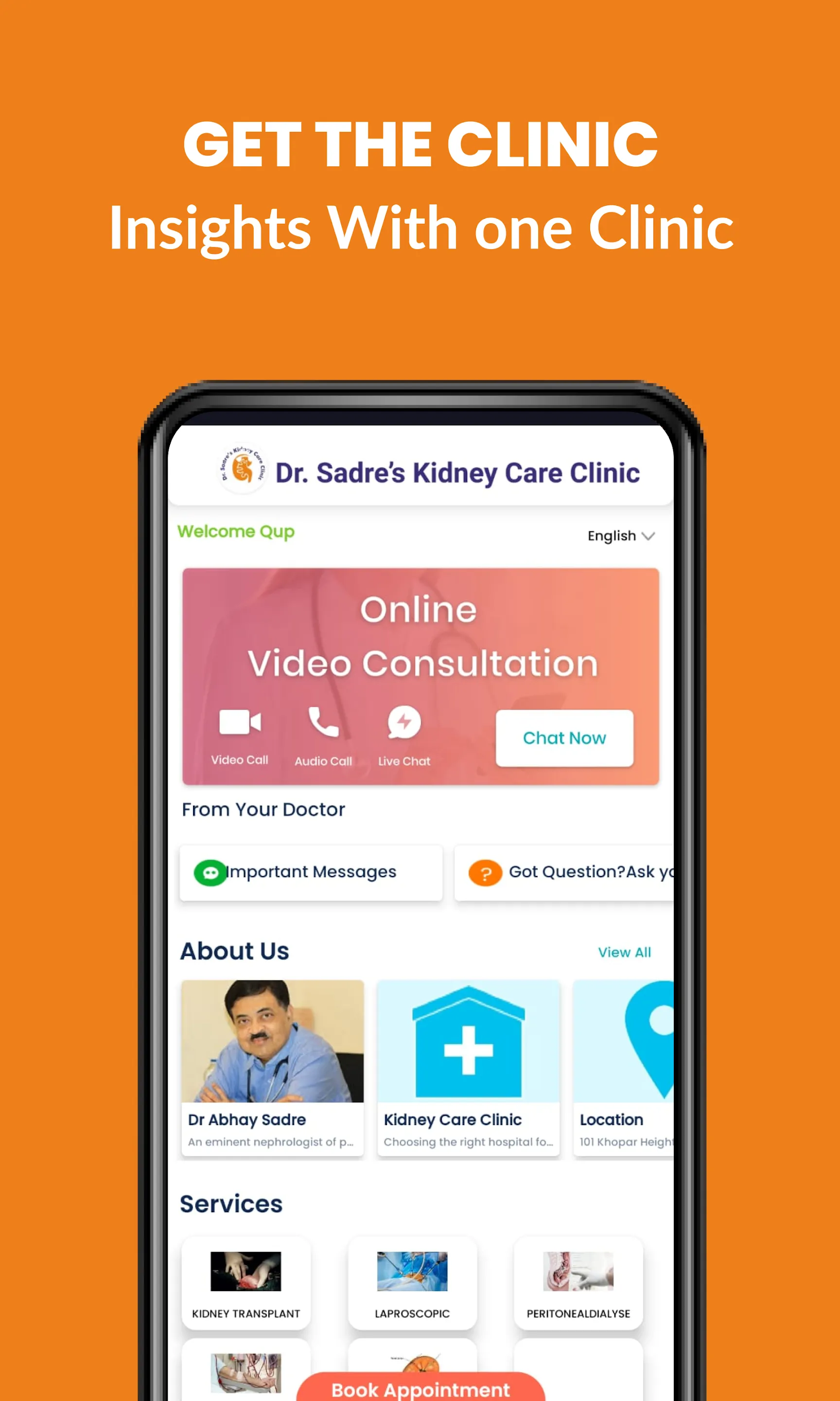 Dr Sadre Kidney Care Clinic | Indus Appstore | Screenshot