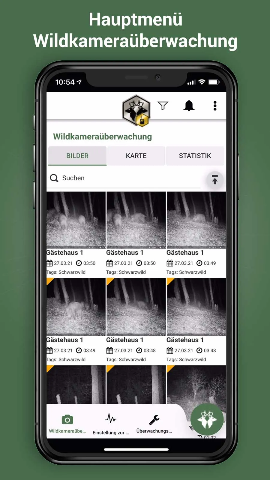 REVIERWELT: Wildkameras | Indus Appstore | Screenshot