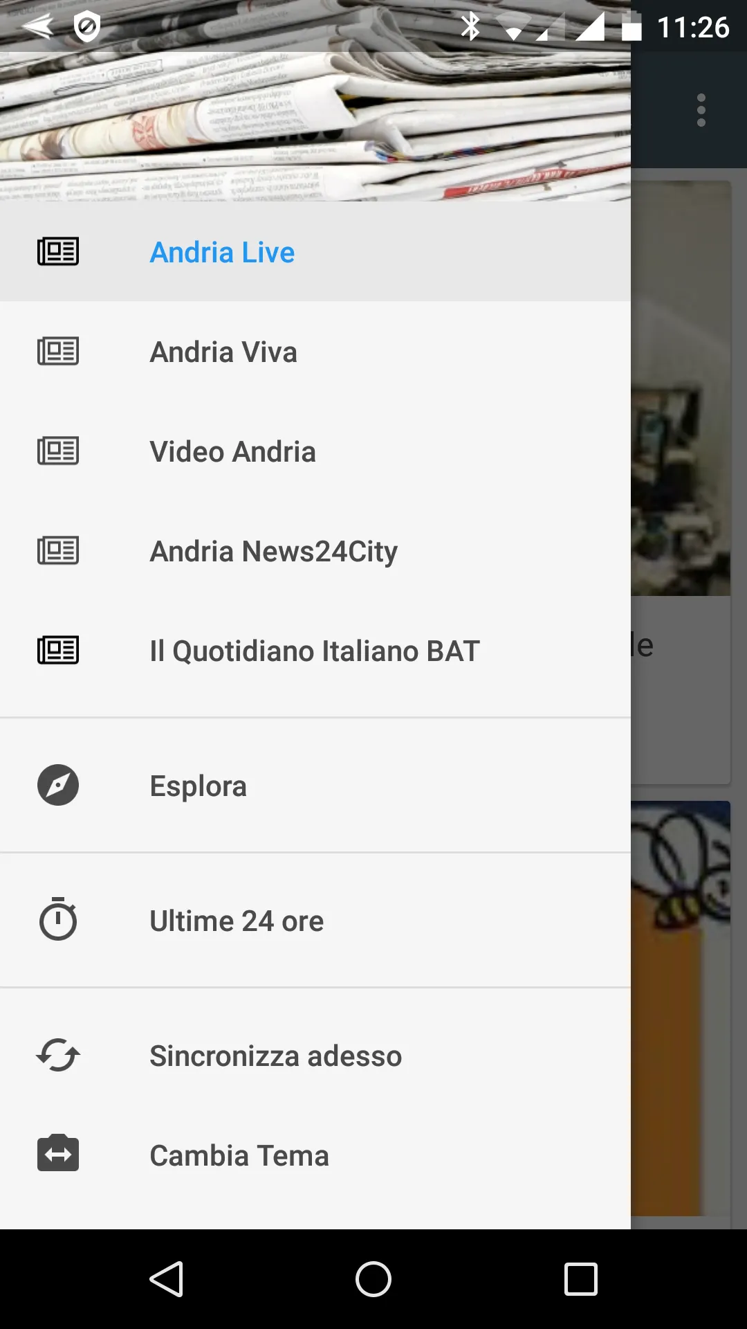 Andria notizie locali | Indus Appstore | Screenshot