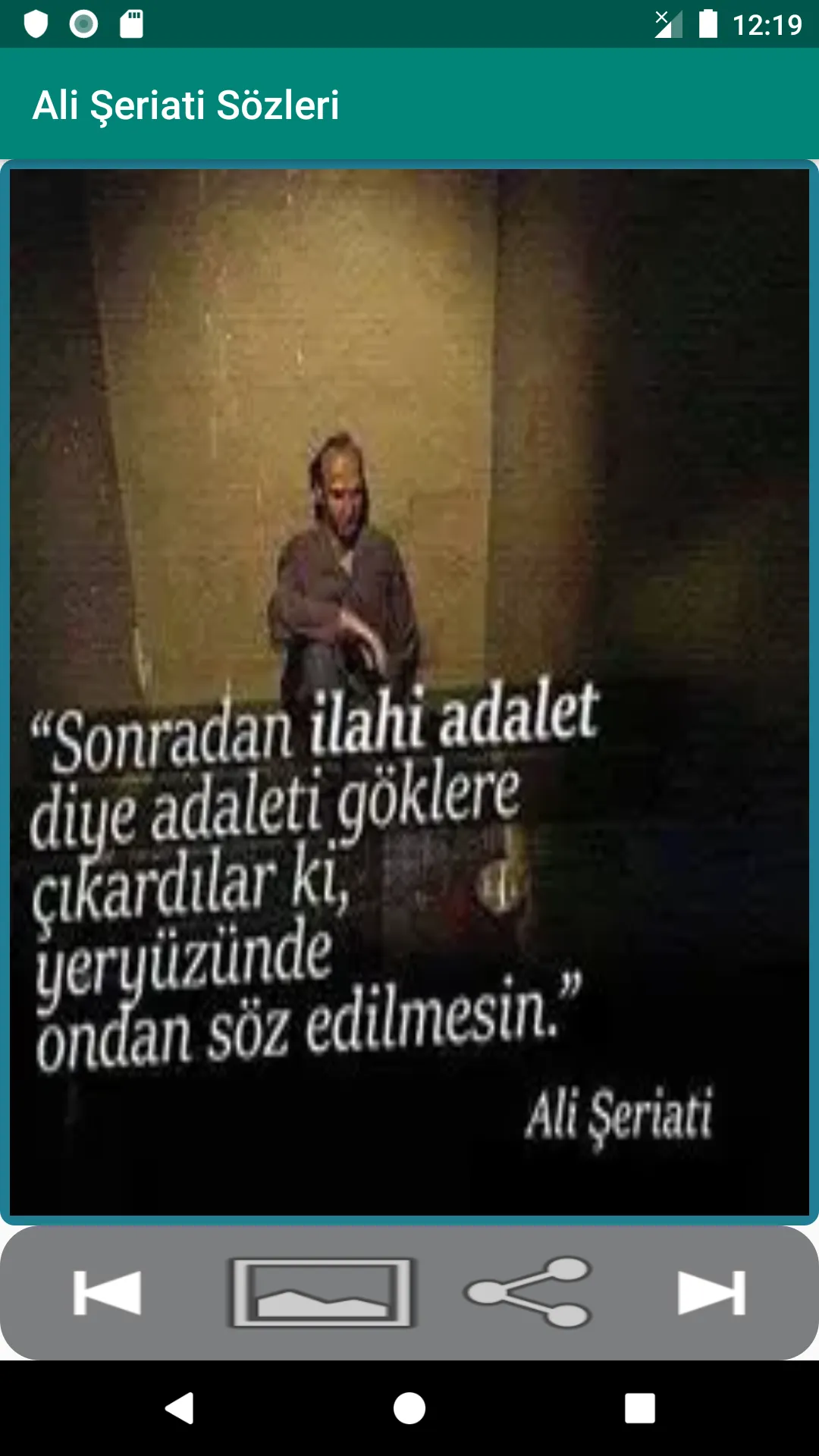 Ali Şeriati Sözleri | Indus Appstore | Screenshot