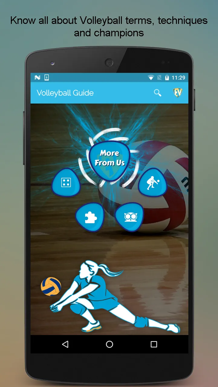 Volleyball Dictionary | Indus Appstore | Screenshot