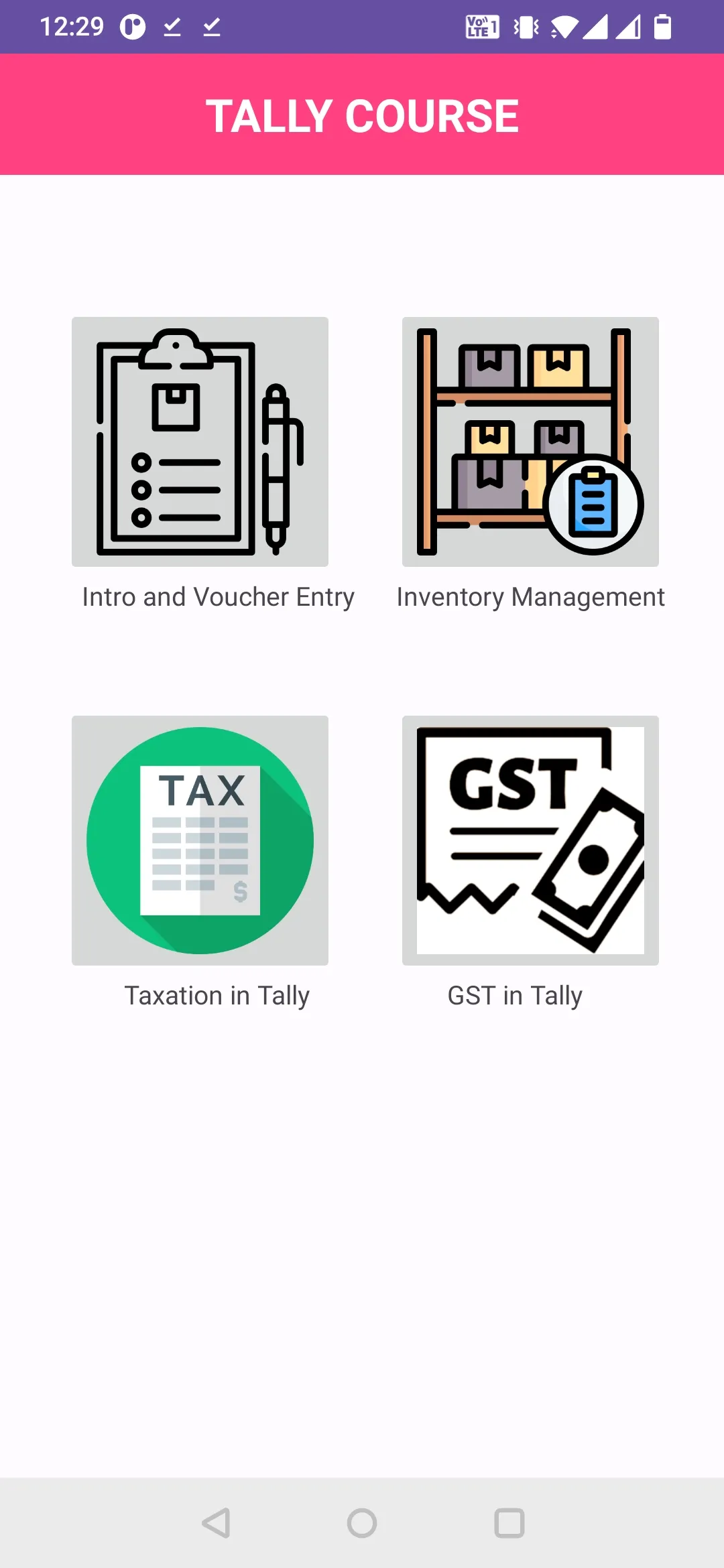 Tally Prime Training with GST | Indus Appstore | Screenshot