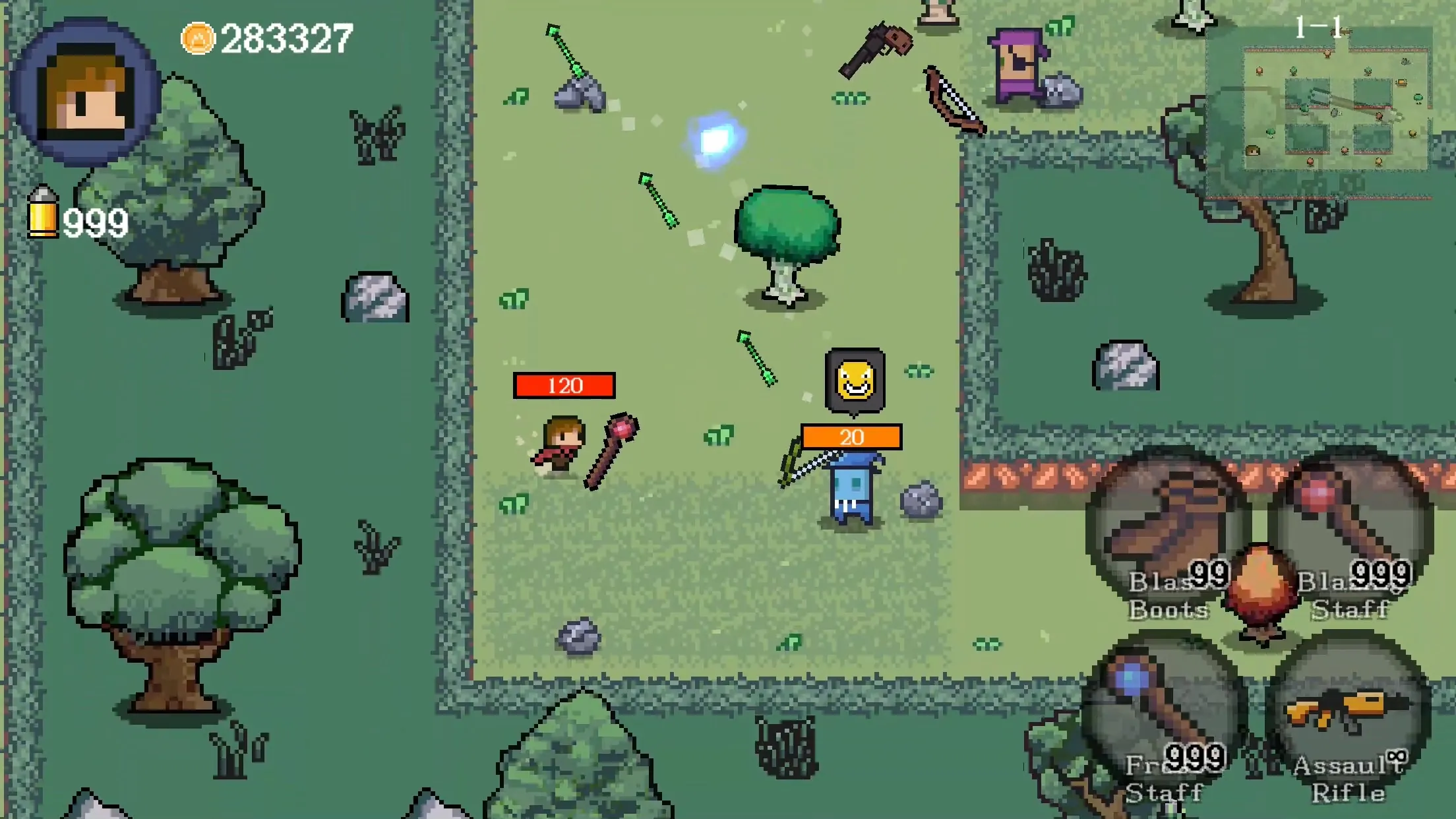 Tiny Warrior - Pixel Gun | Indus Appstore | Screenshot