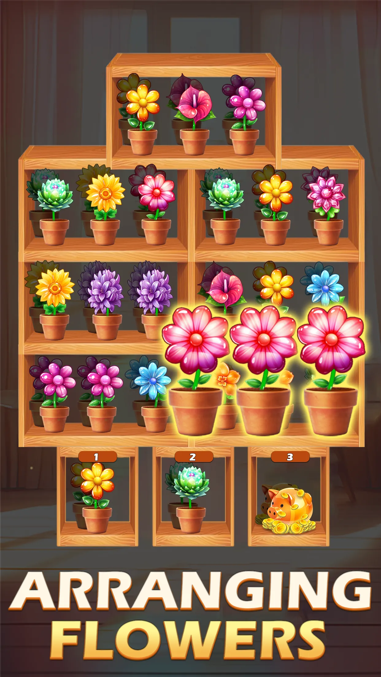 Sorting Flower Game | Indus Appstore | Screenshot