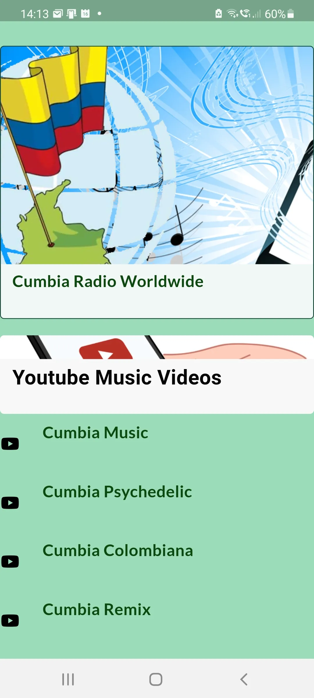 Cumbia Music Radio Stations | Indus Appstore | Screenshot