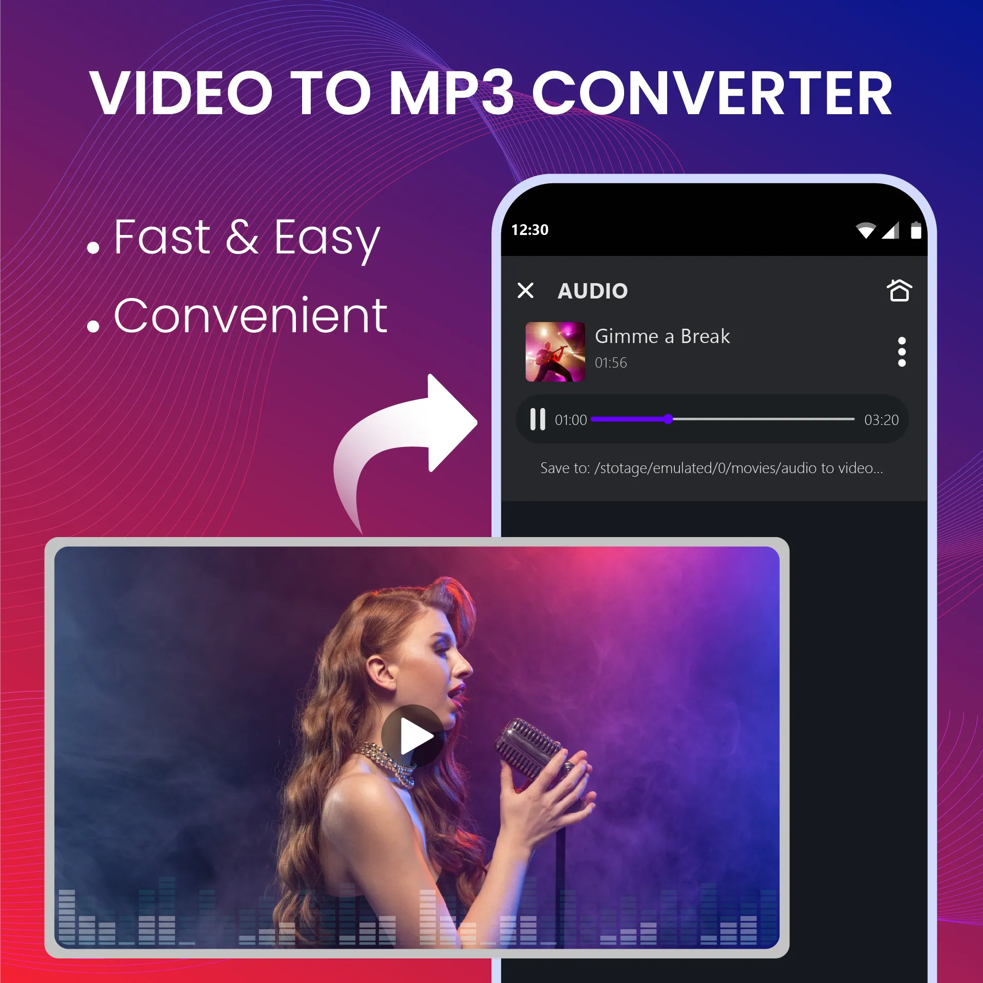 Video To MP3: Audio Extractor | Indus Appstore | Screenshot