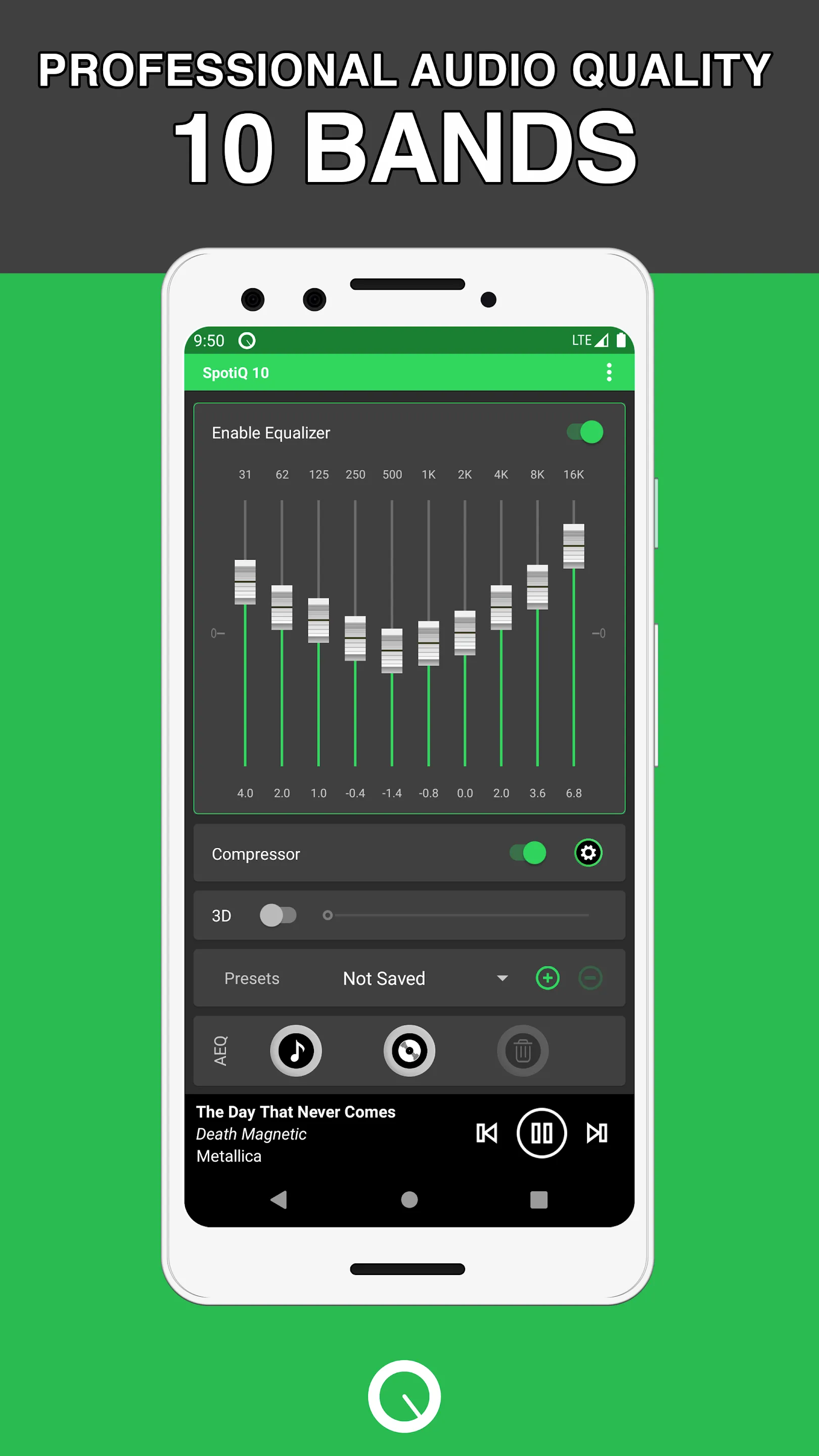 SpotiQ Ten - Equalizer Booster | Indus Appstore | Screenshot