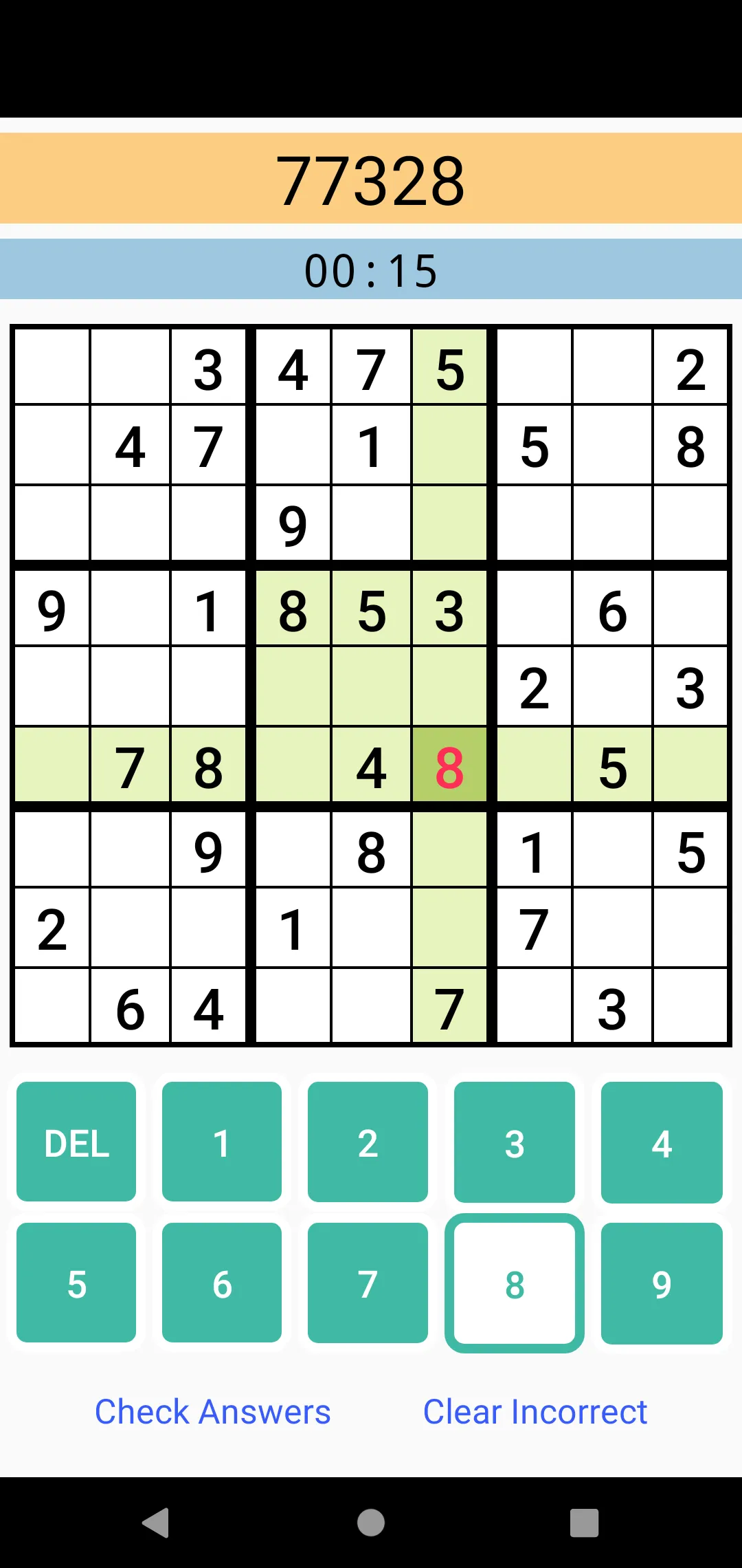 One Million Sudoku | Indus Appstore | Screenshot