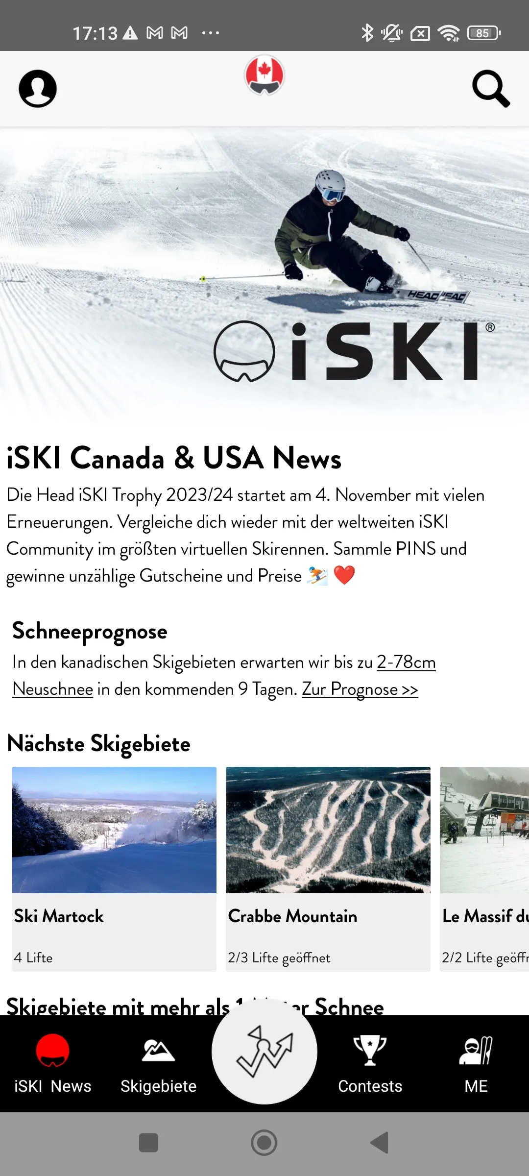 iSKI Canada - Ski & Snow | Indus Appstore | Screenshot