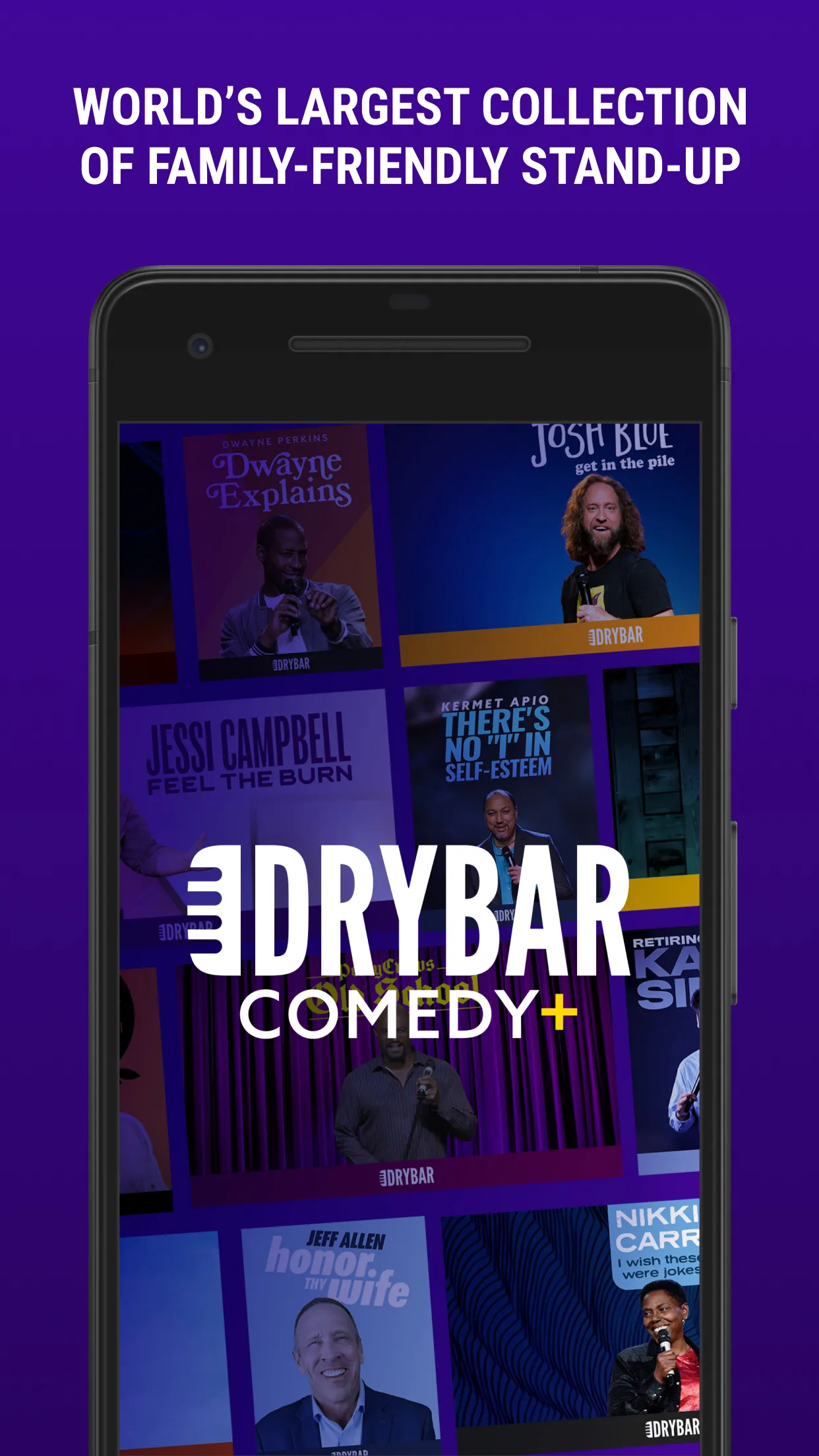 Dry Bar Comedy+ | Indus Appstore | Screenshot