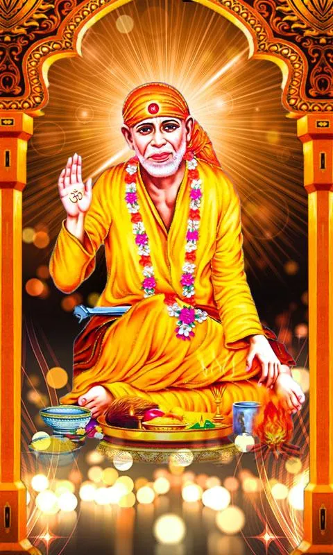 Sai Baba Live Wallpaper | Indus Appstore | Screenshot