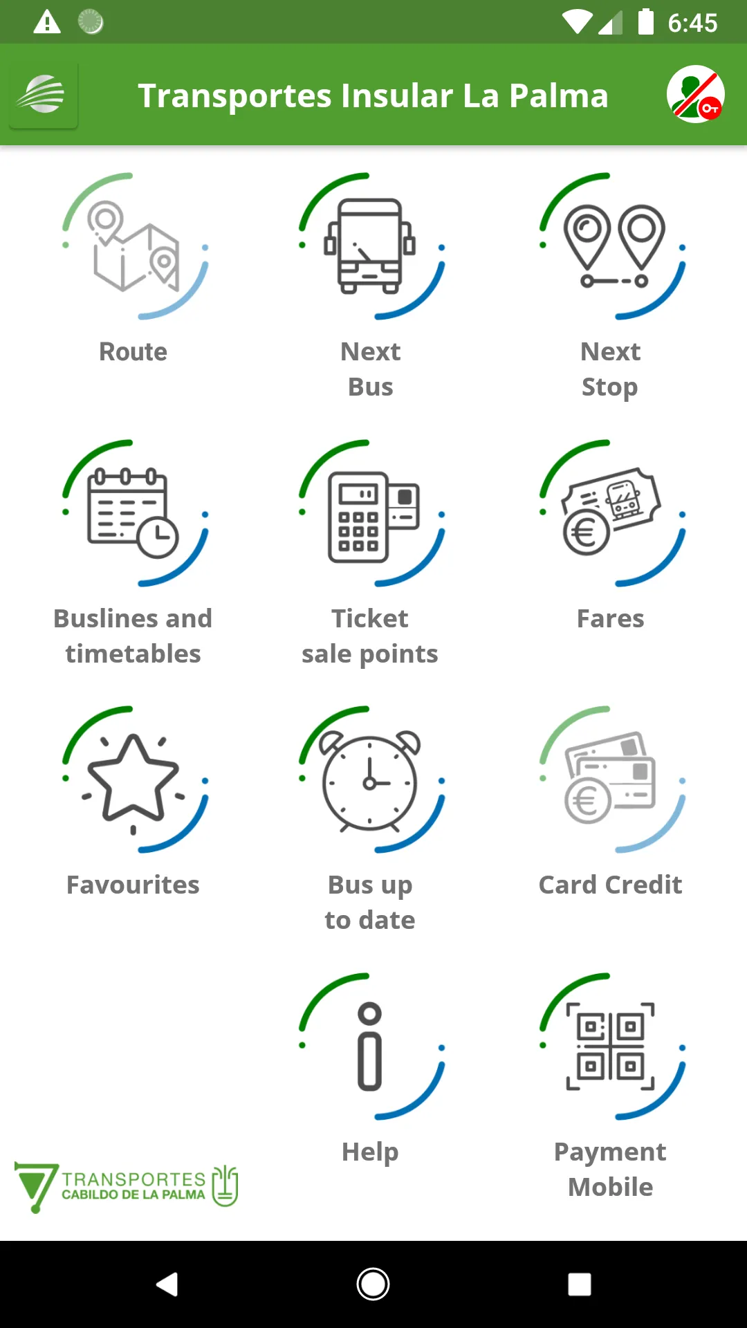 Transportes Insular La Palma | Indus Appstore | Screenshot