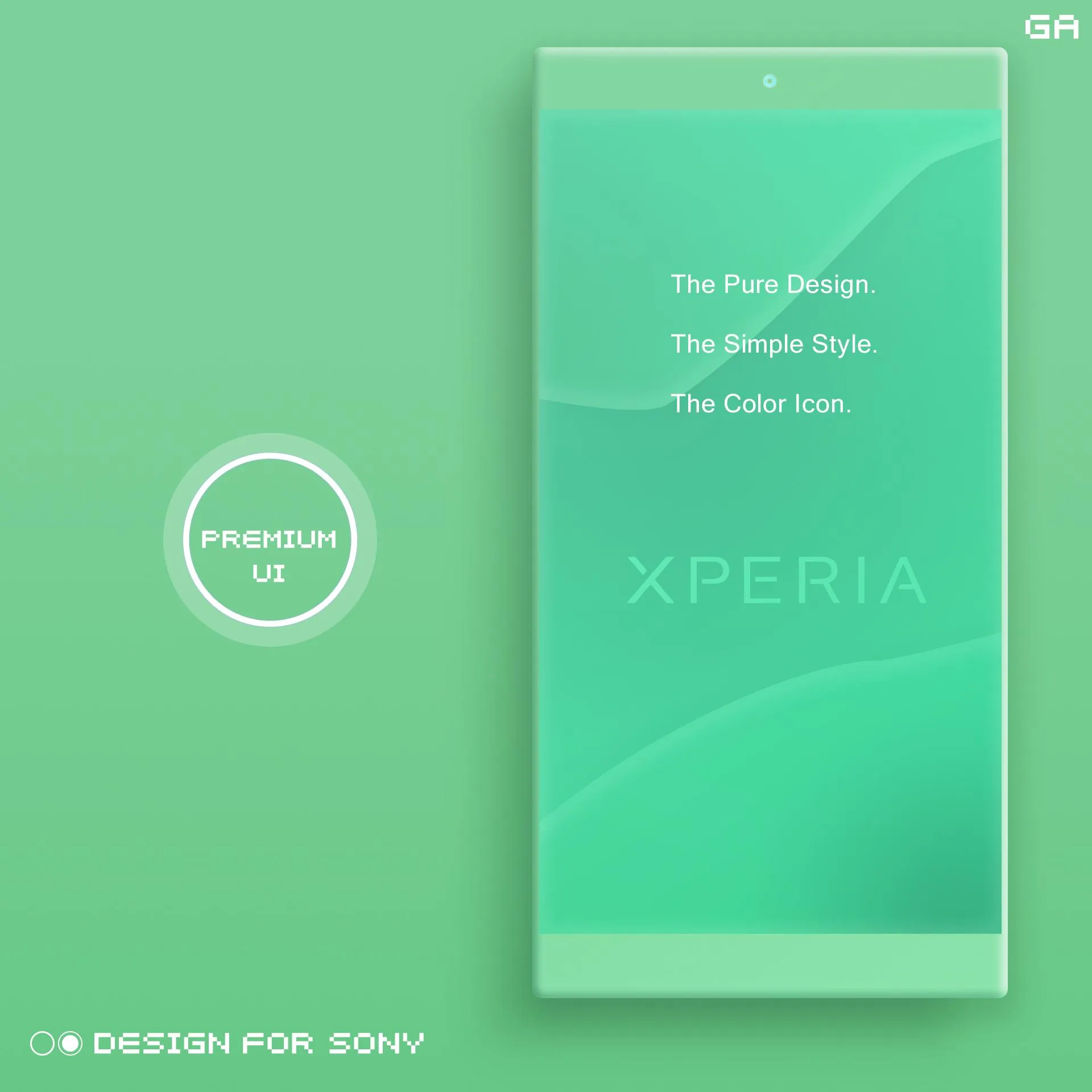 Theme XPERIA ON™ | Be Green | Indus Appstore | Screenshot